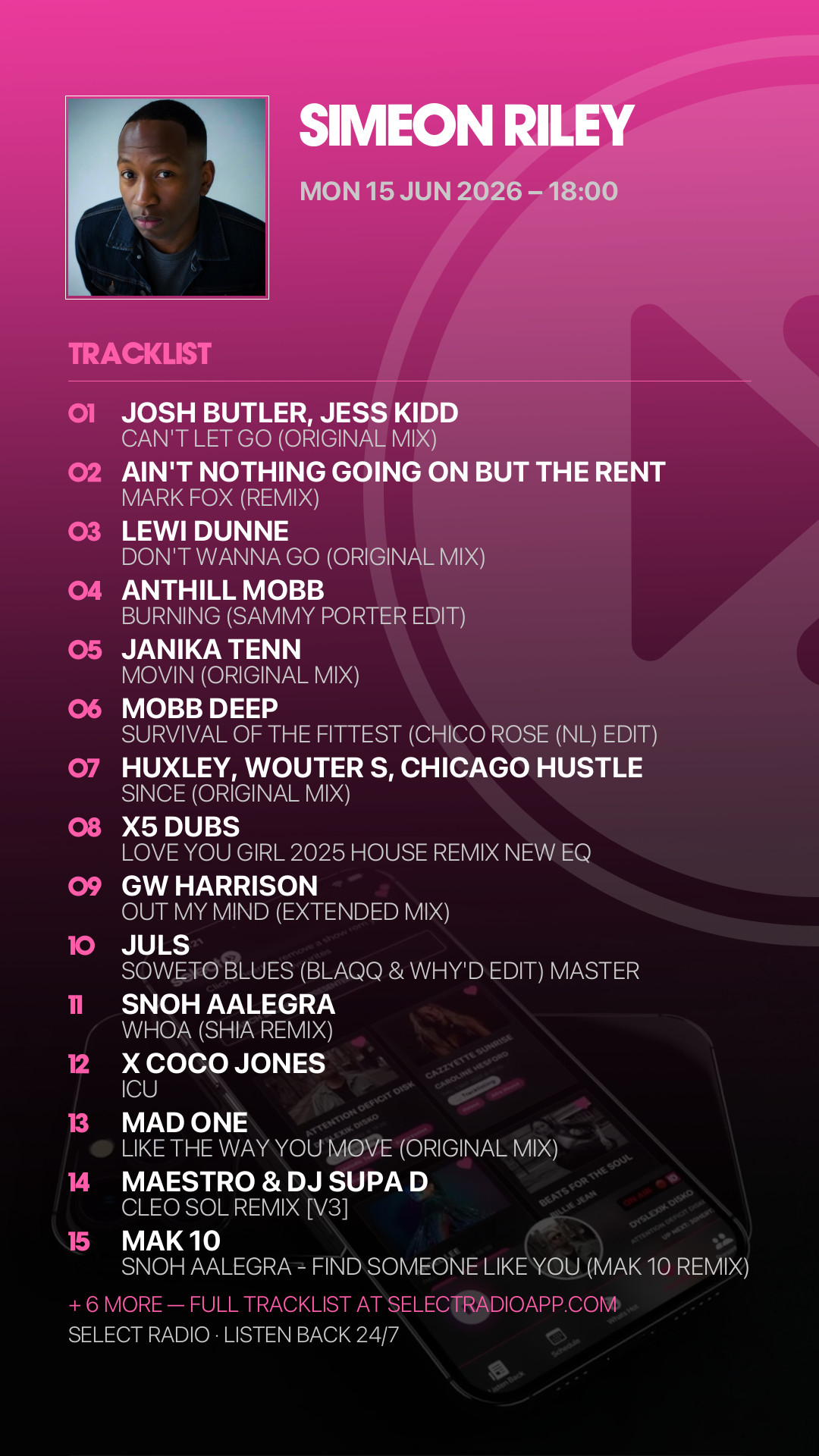 Tracklist Story Preview