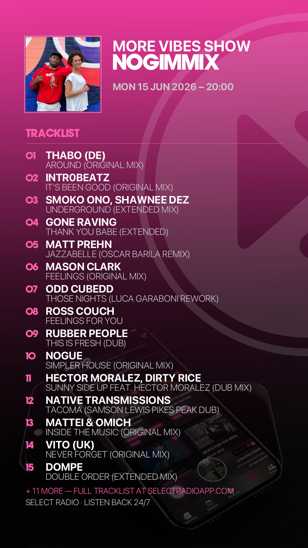 Tracklist Story Preview