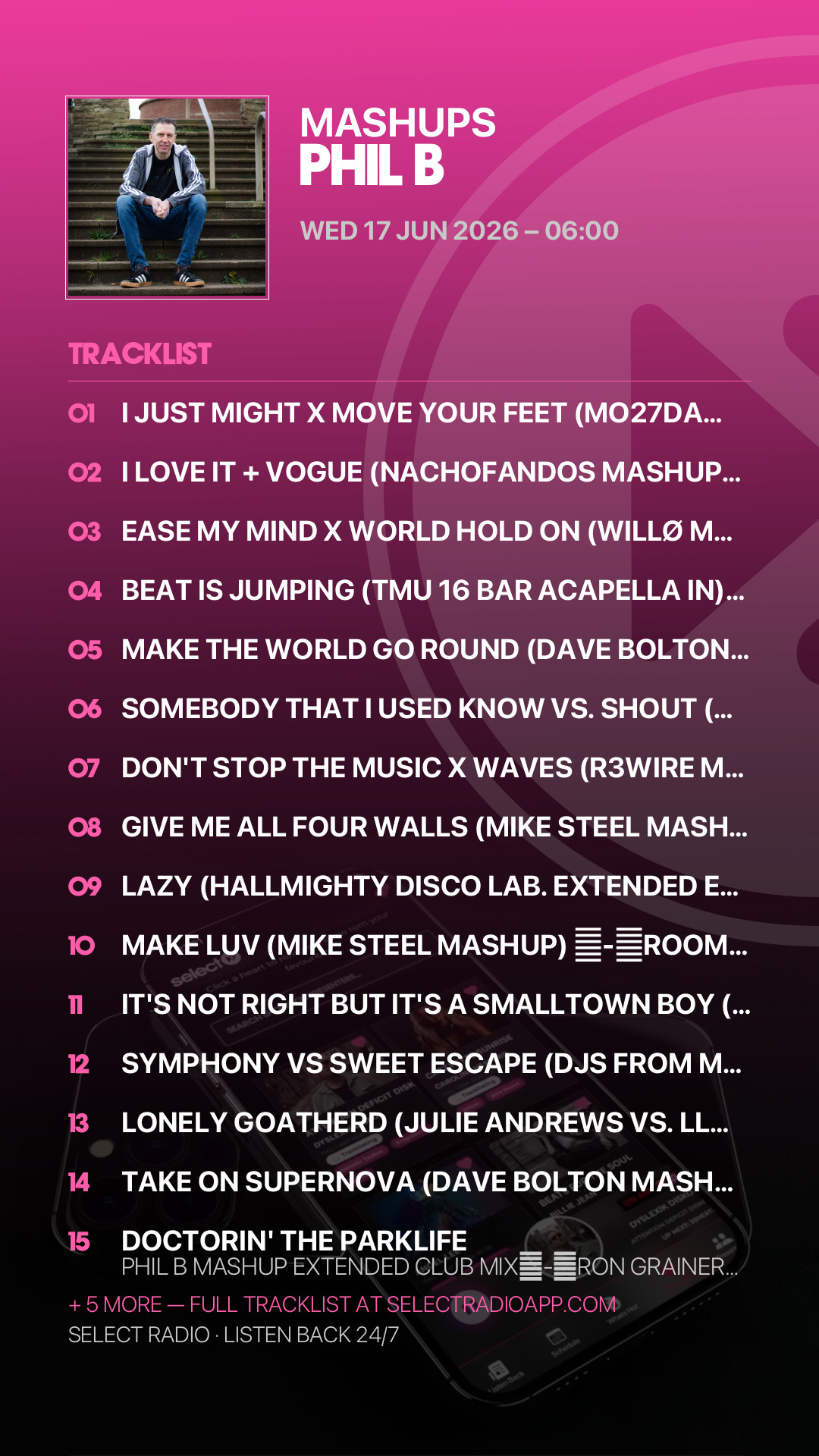 Tracklist Story Preview
