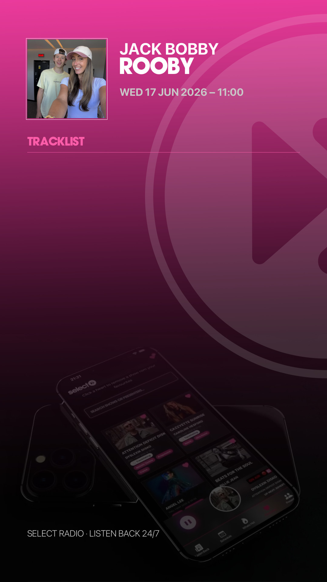 Tracklist Story Preview