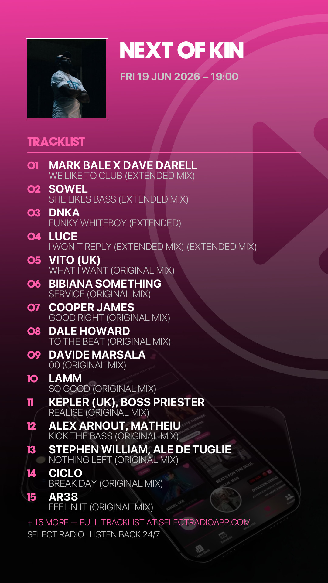 Tracklist Story Preview