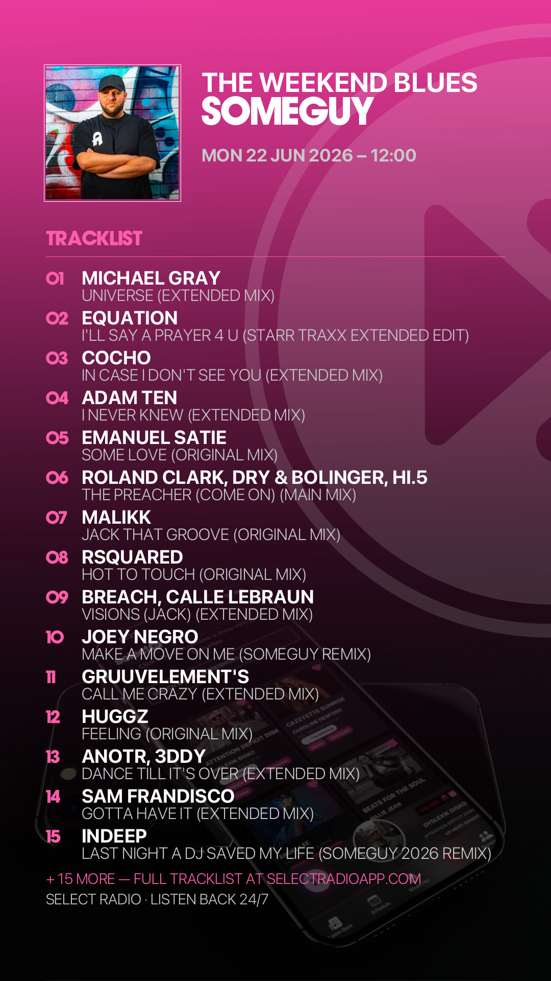 Tracklist Story Preview