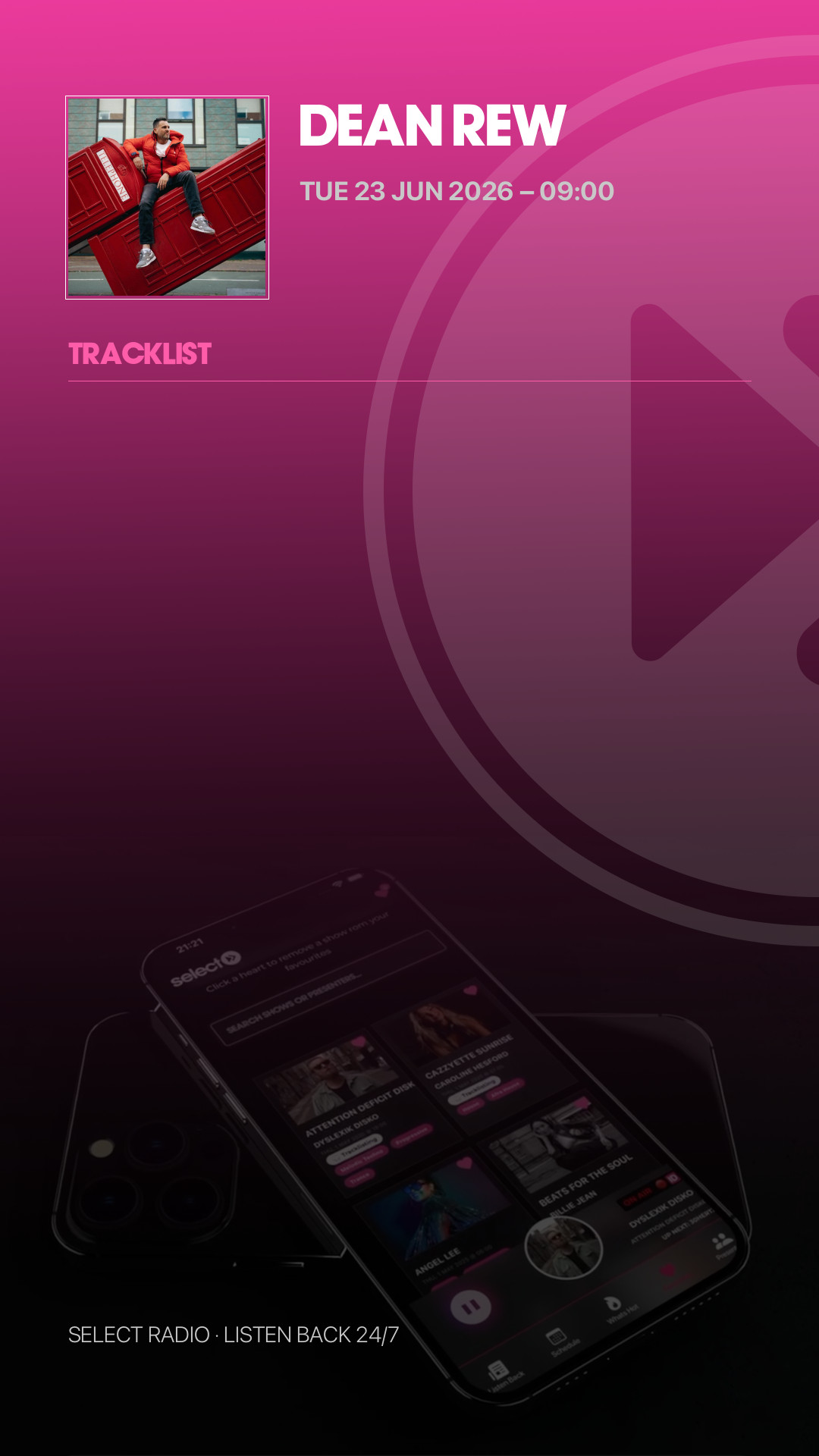 Tracklist Story Preview