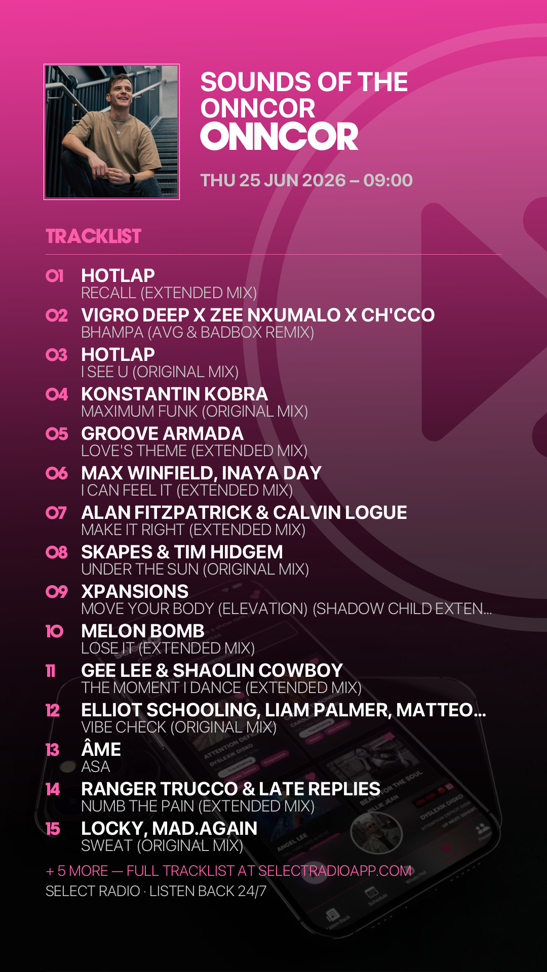 Tracklist Story Preview