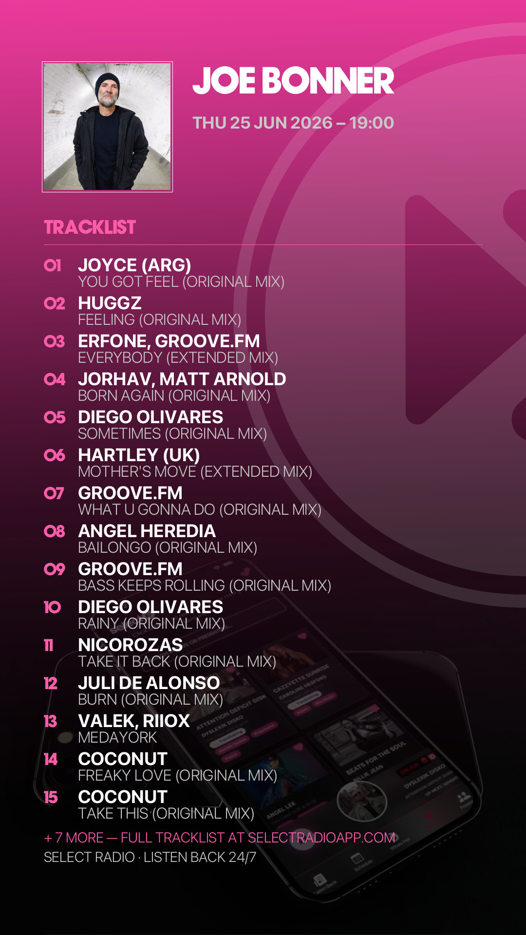 Tracklist Story Preview
