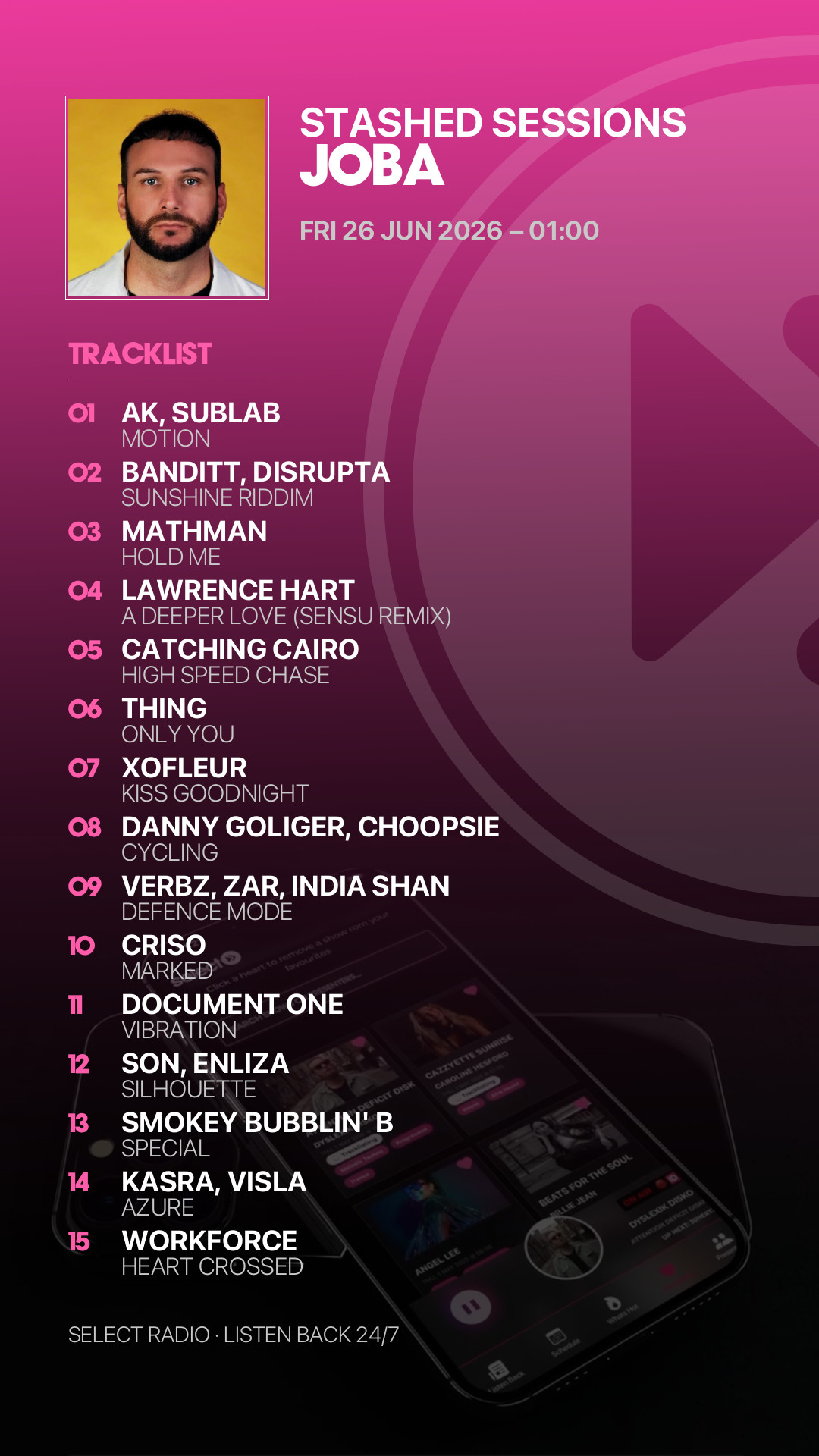 Tracklist Story Preview