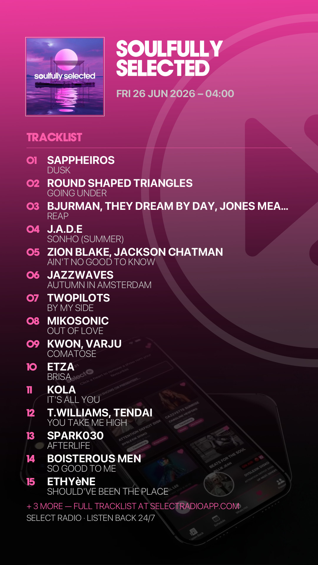 Tracklist Story Preview