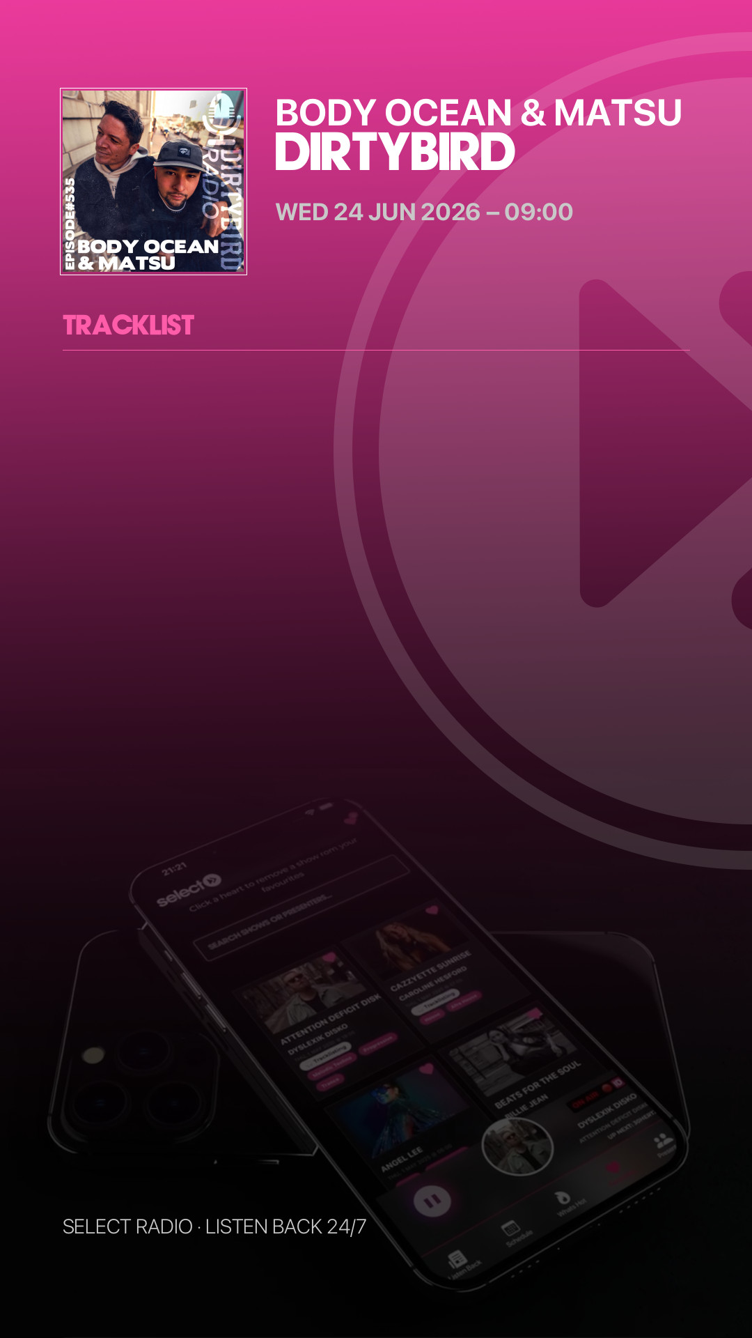 Tracklist Story Preview