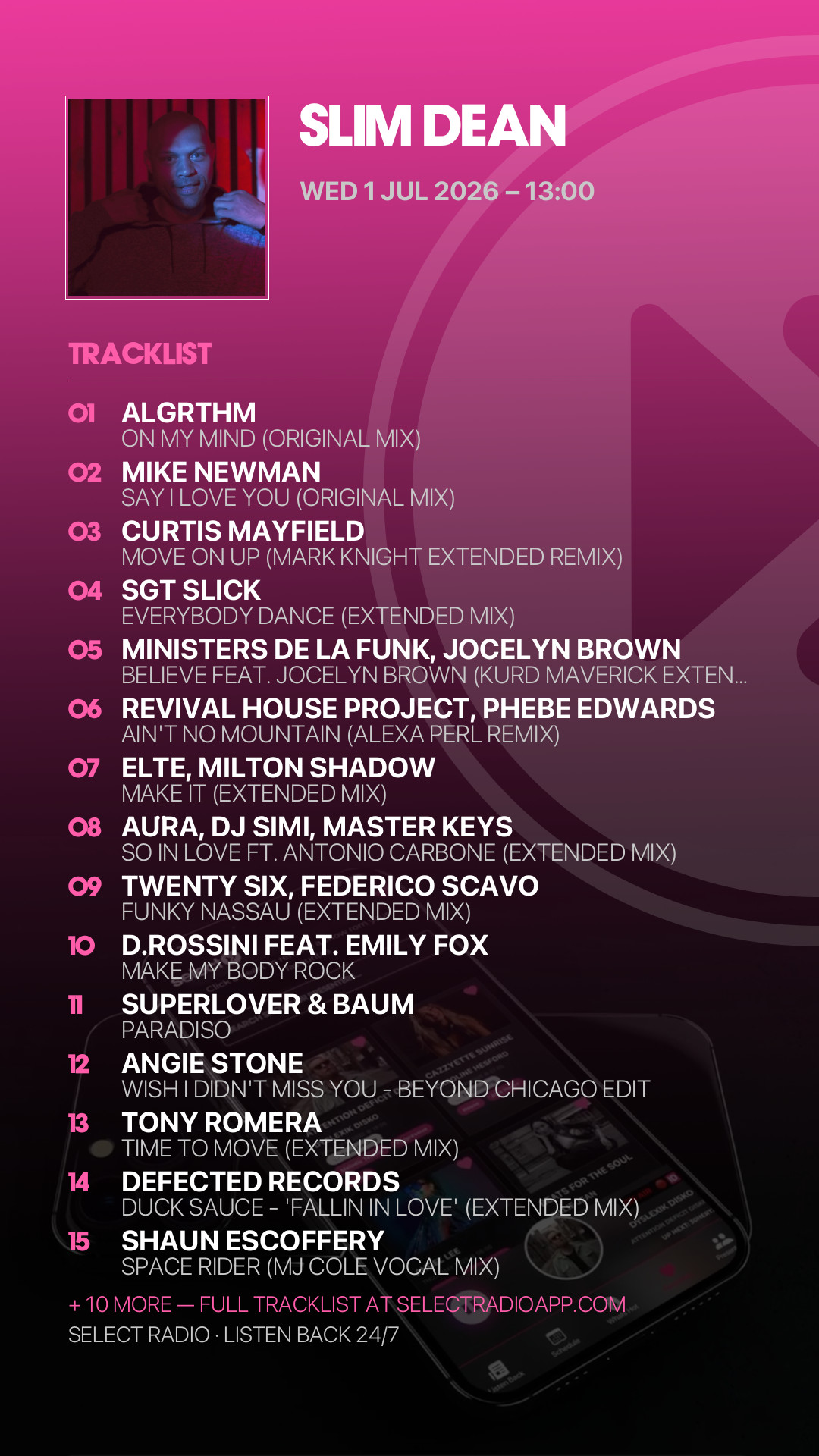 Tracklist Story Preview