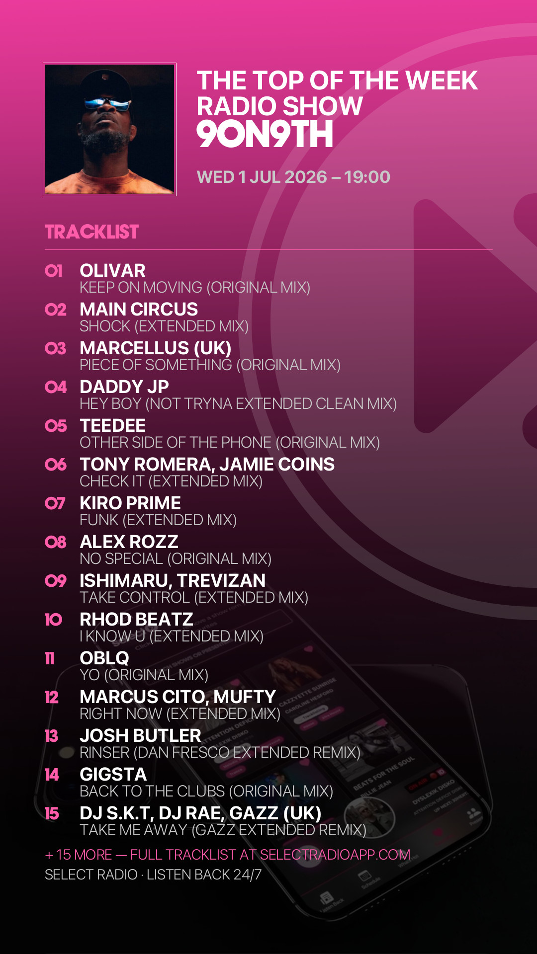 Tracklist Story Preview