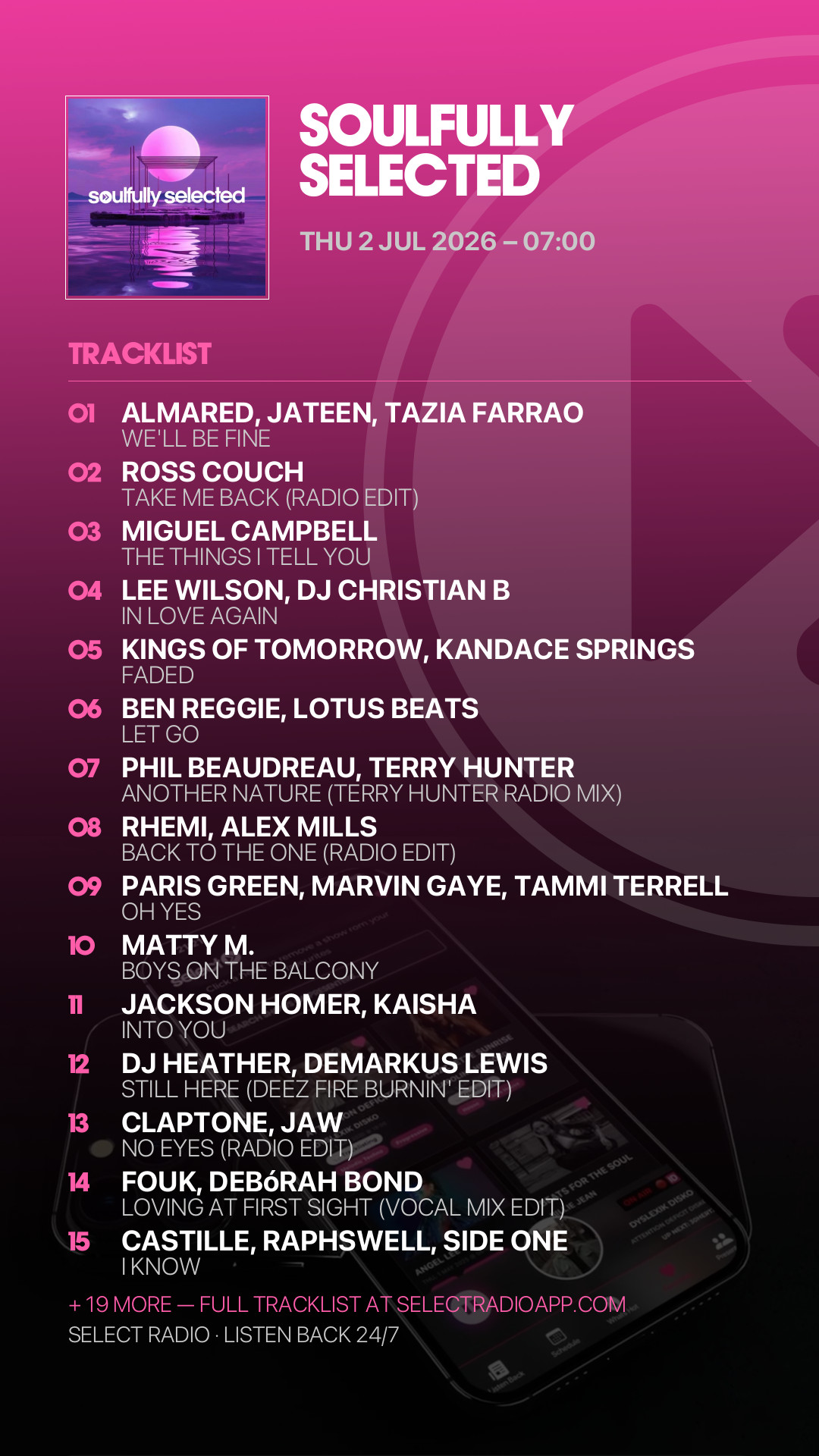 Tracklist Story Preview