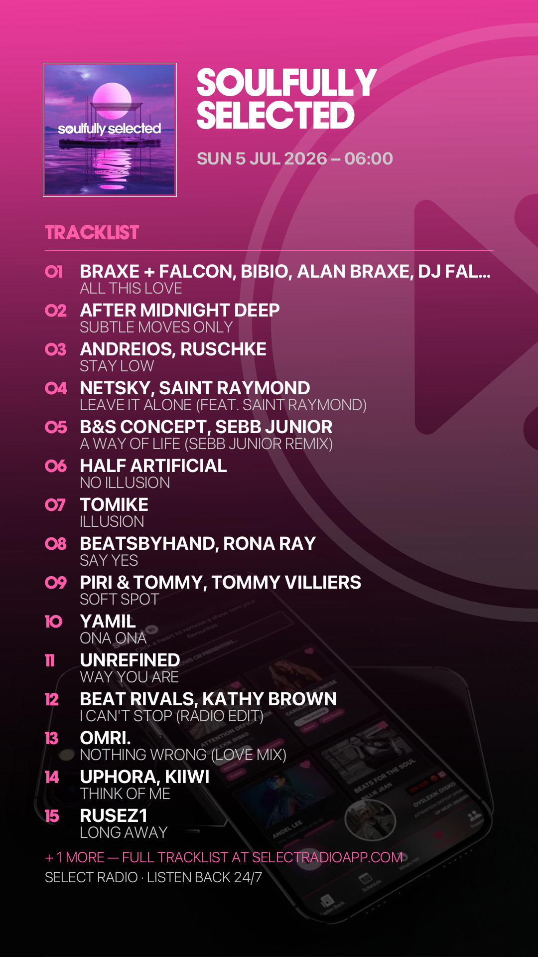 Tracklist Story Preview