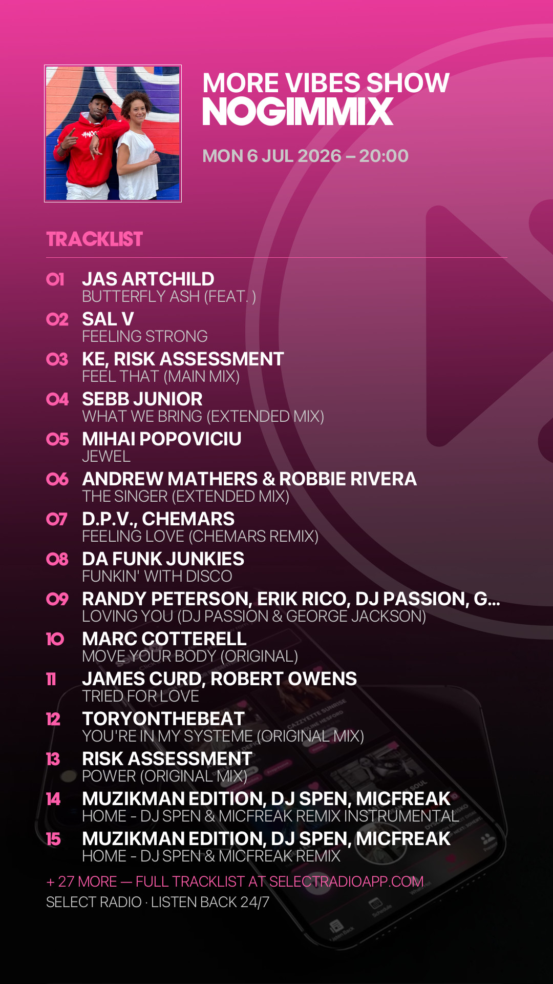 Tracklist Story Preview