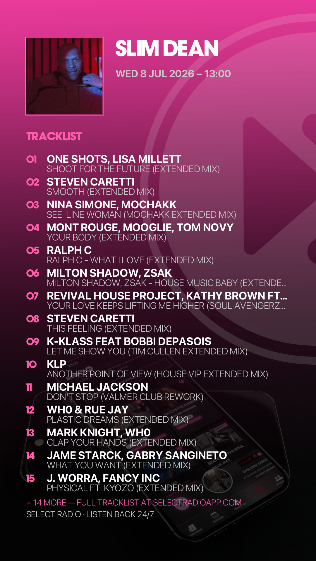 Tracklist Story Preview