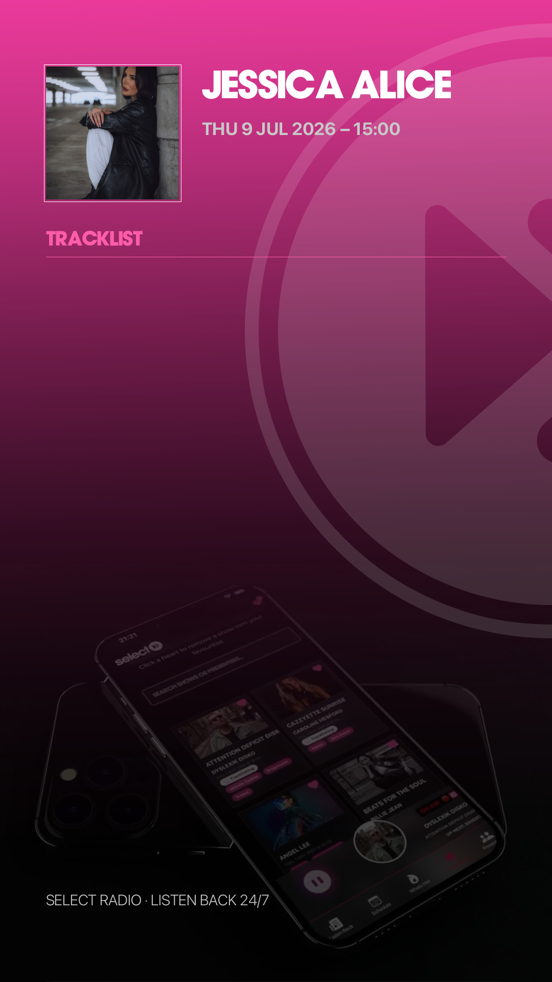 Tracklist Story Preview