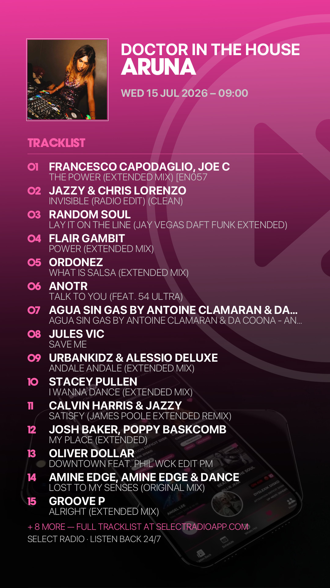 Tracklist Story Preview
