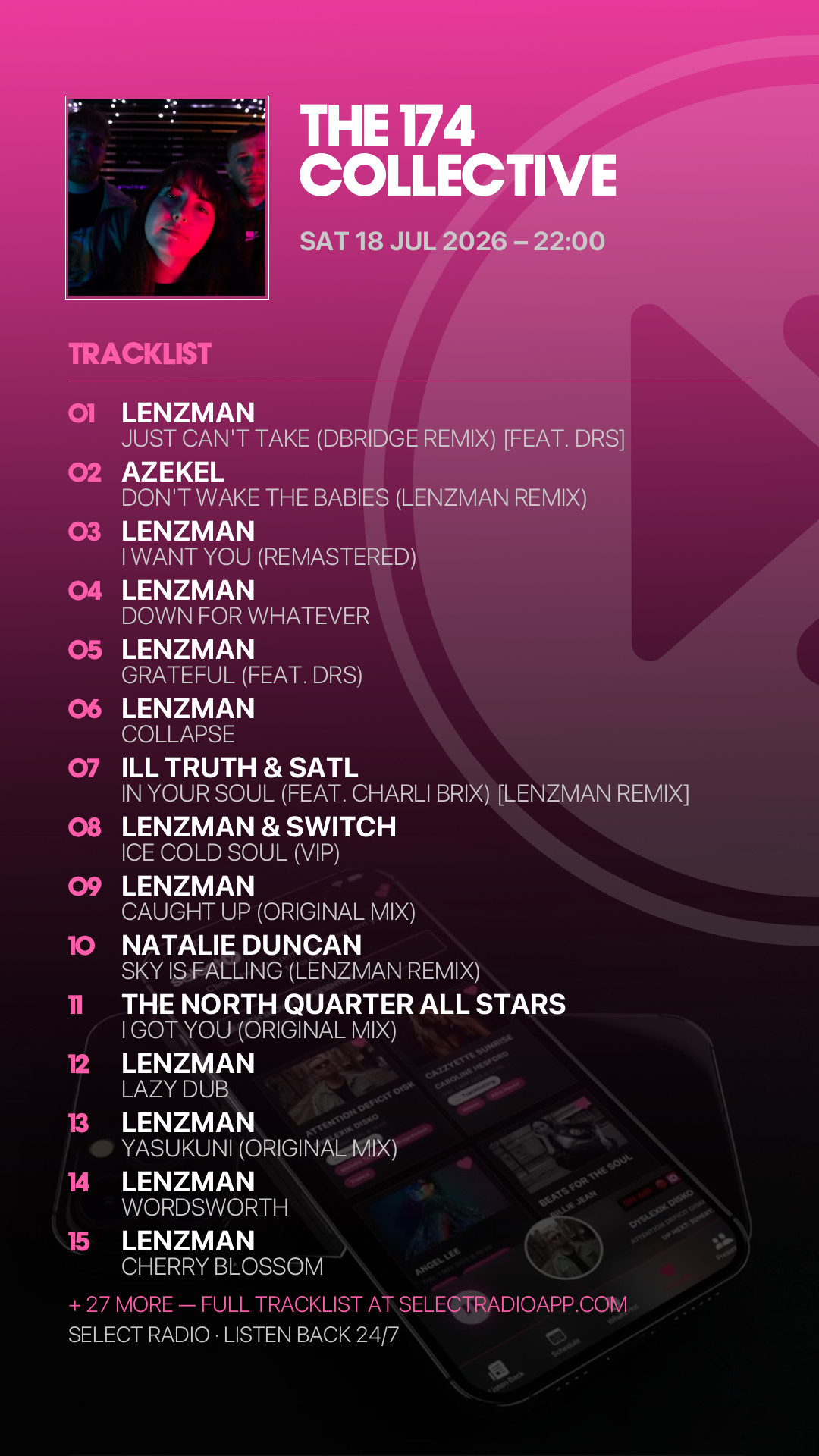 Tracklist Story Preview