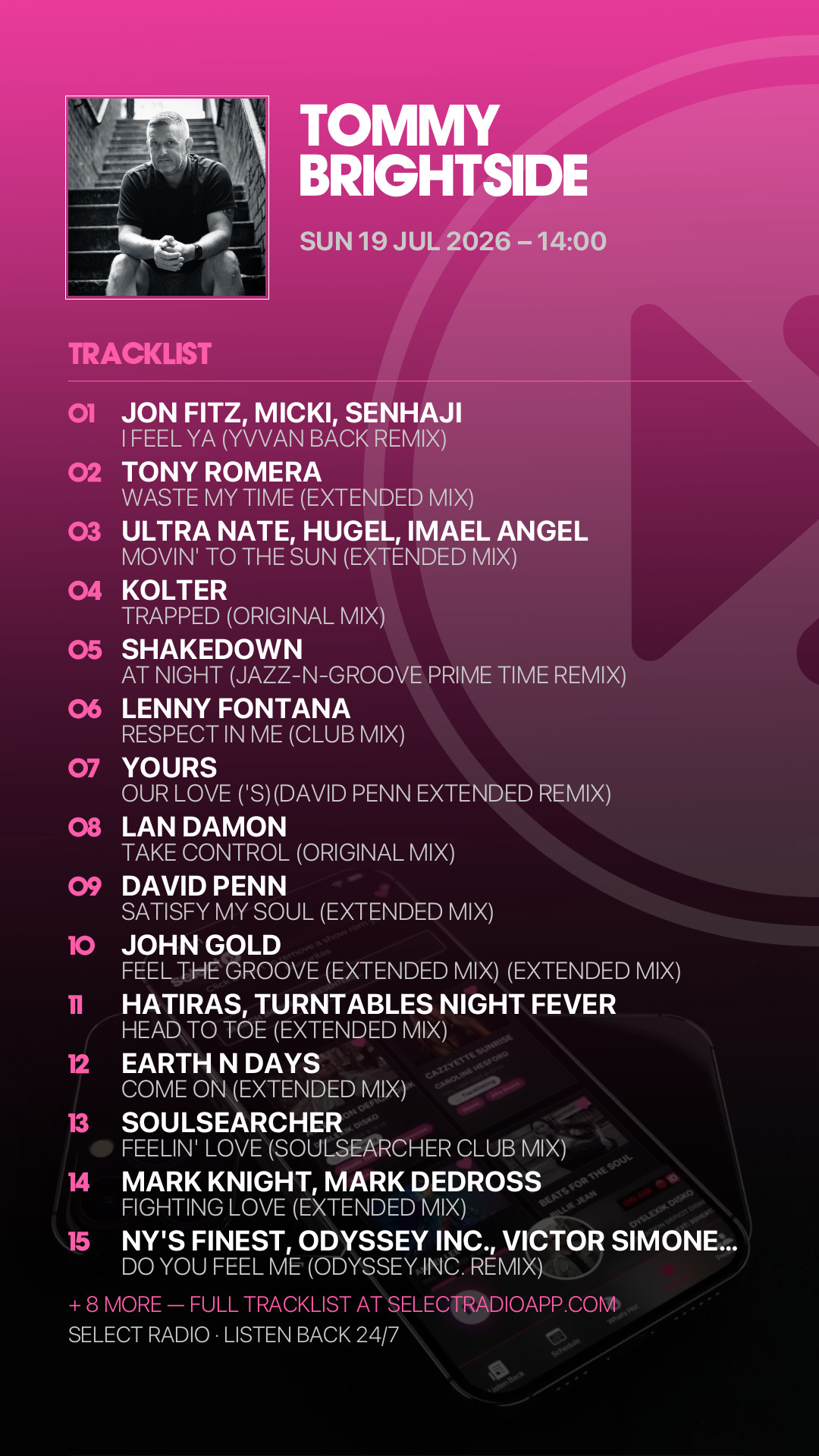 Tracklist Story Preview
