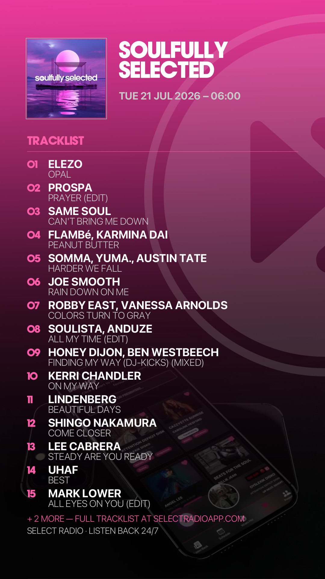 Tracklist Story Preview