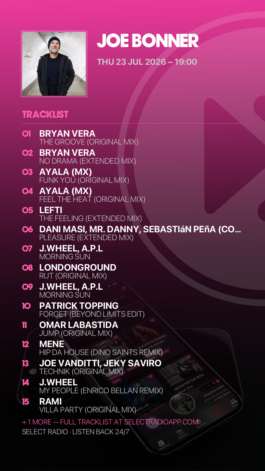 Tracklist Story Preview