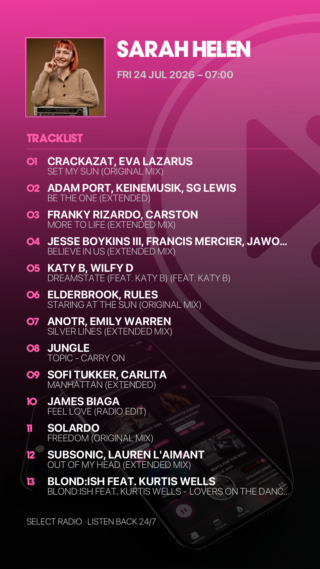 Tracklist Story Preview