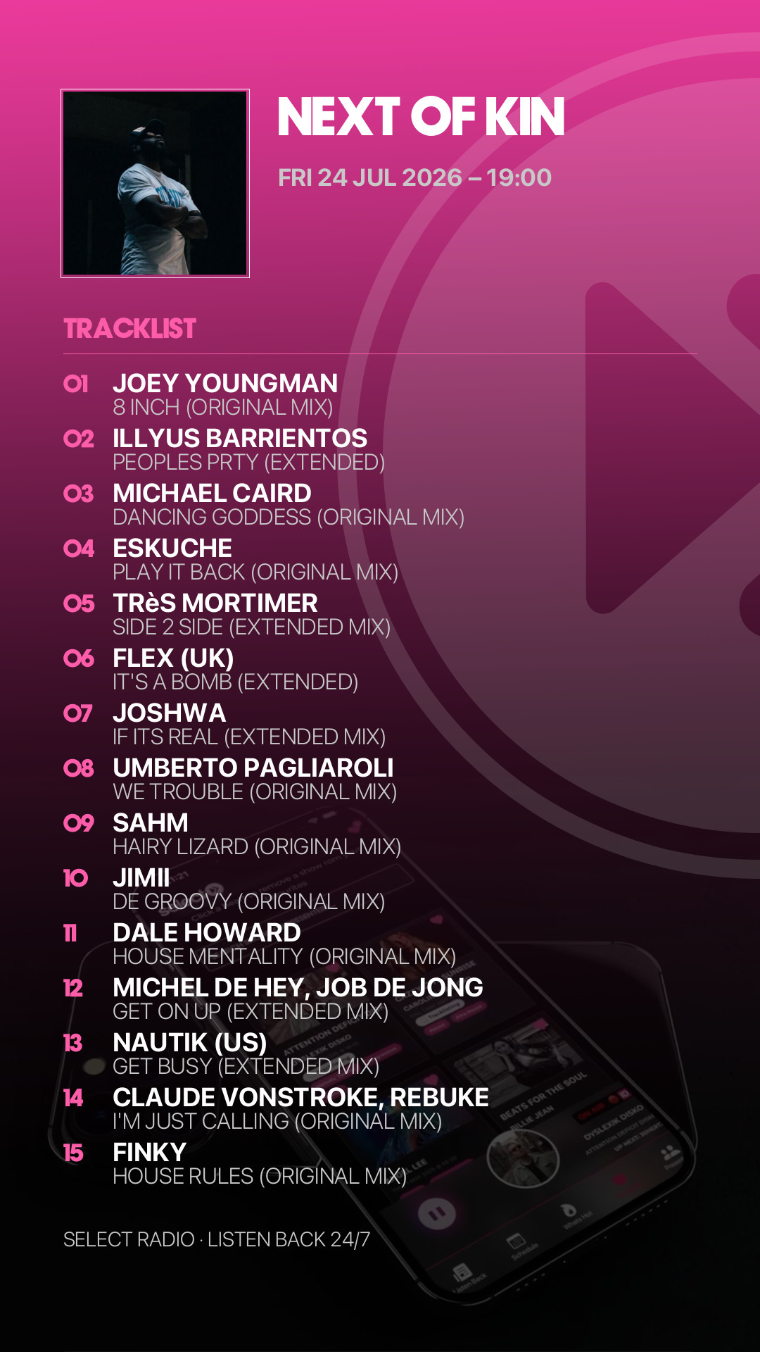 Tracklist Story Preview