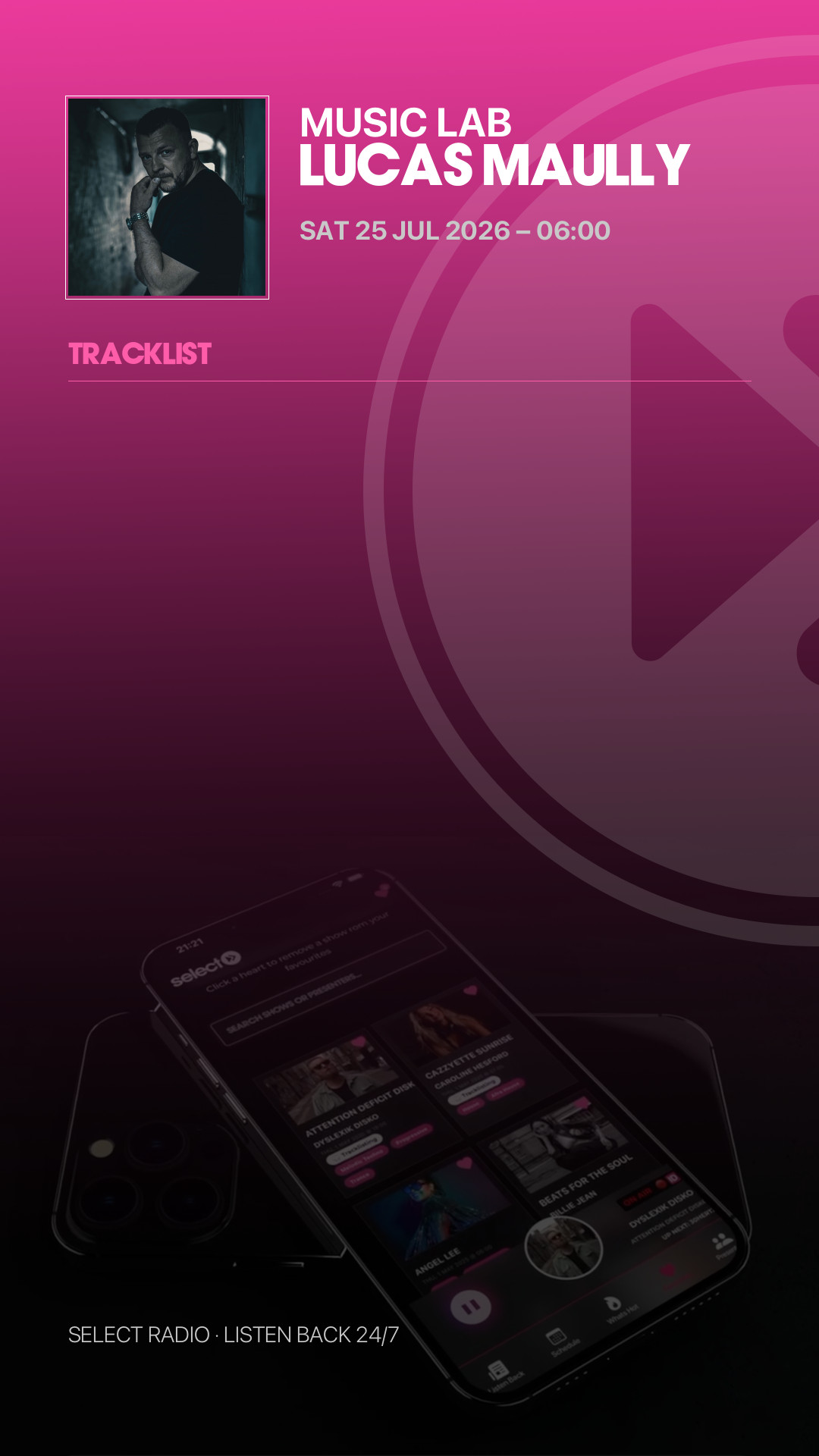Tracklist Story Preview