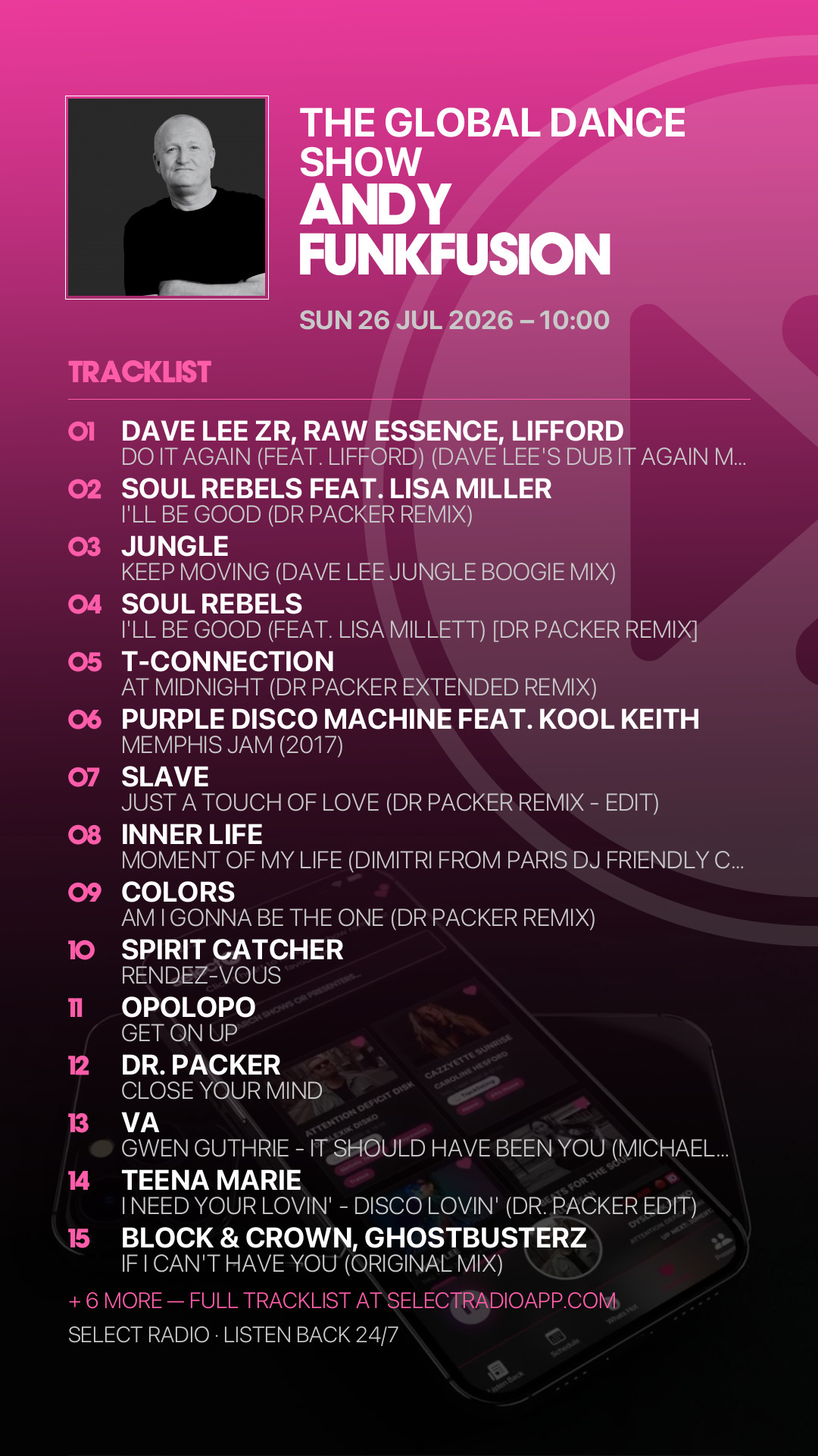 Tracklist Story Preview