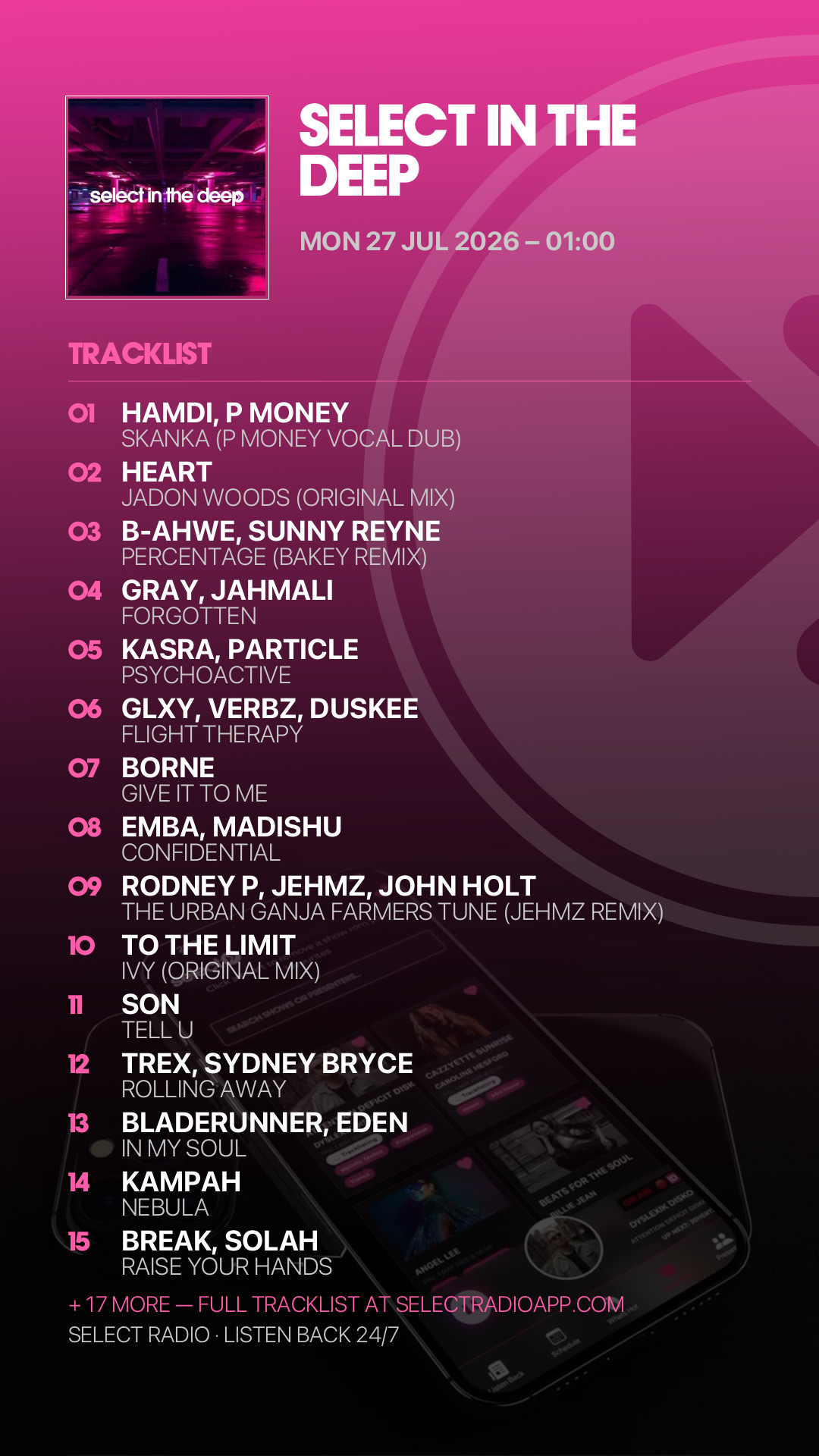 Tracklist Story Preview