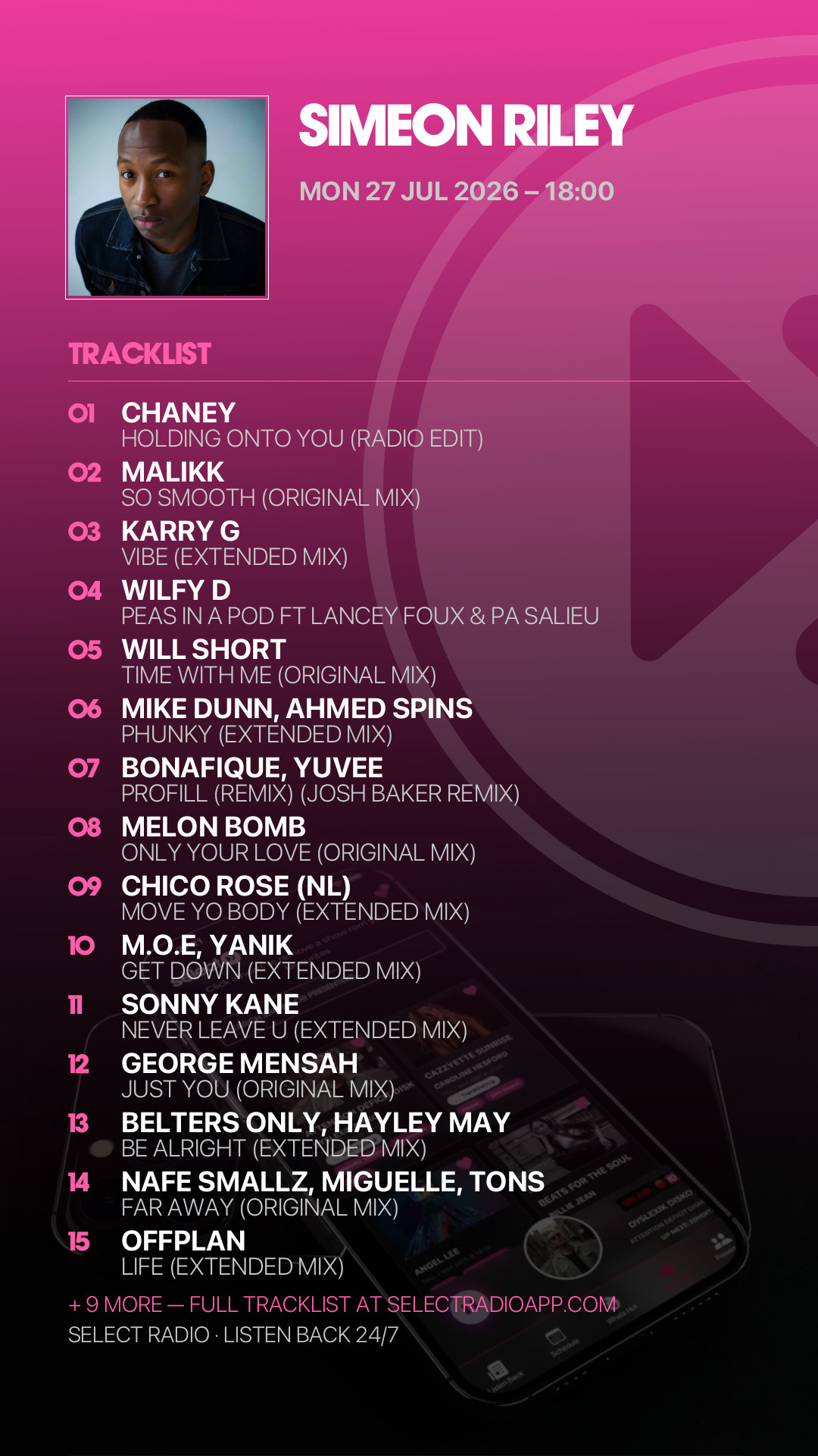 Tracklist Story Preview