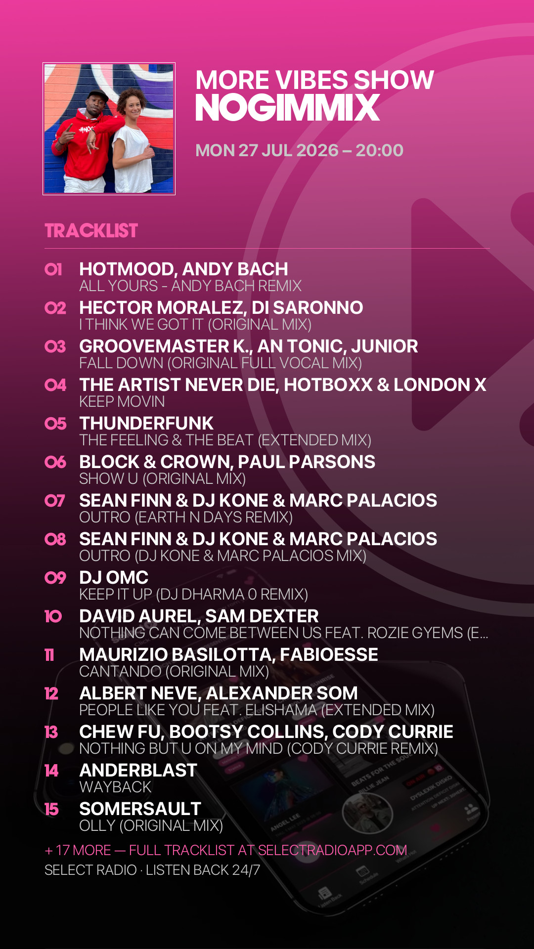 Tracklist Story Preview