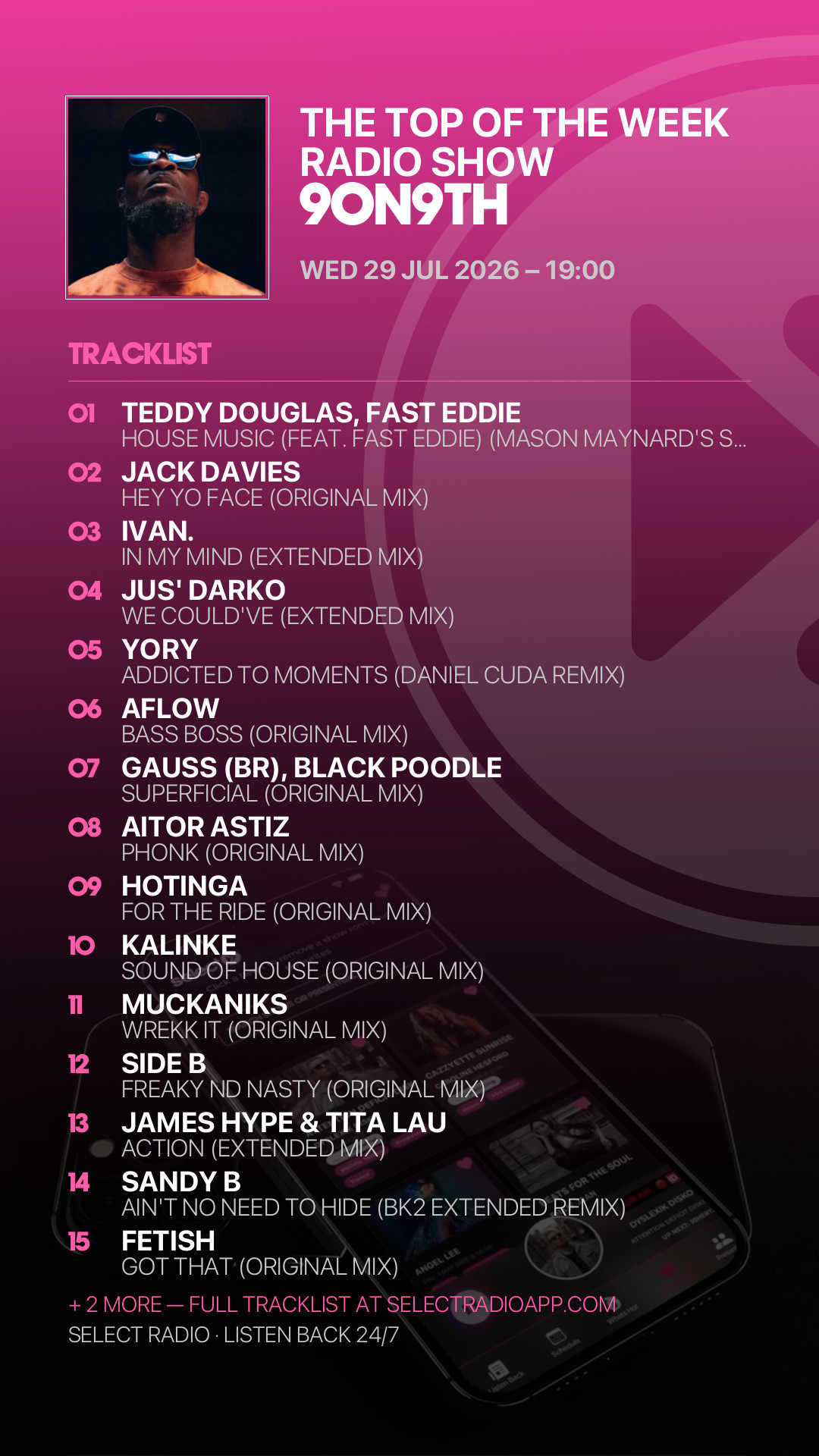 Tracklist Story Preview