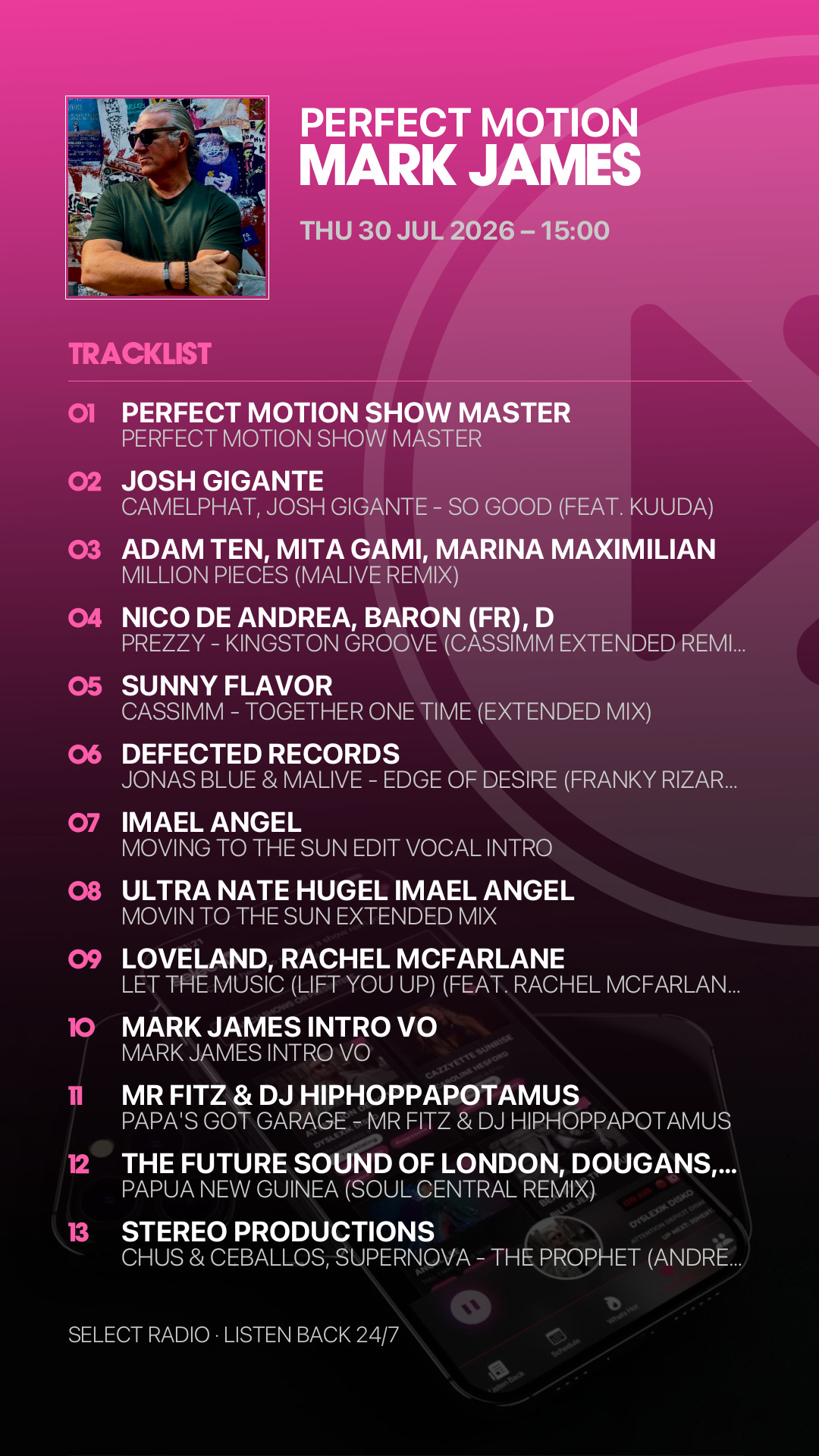 Tracklist Story Preview