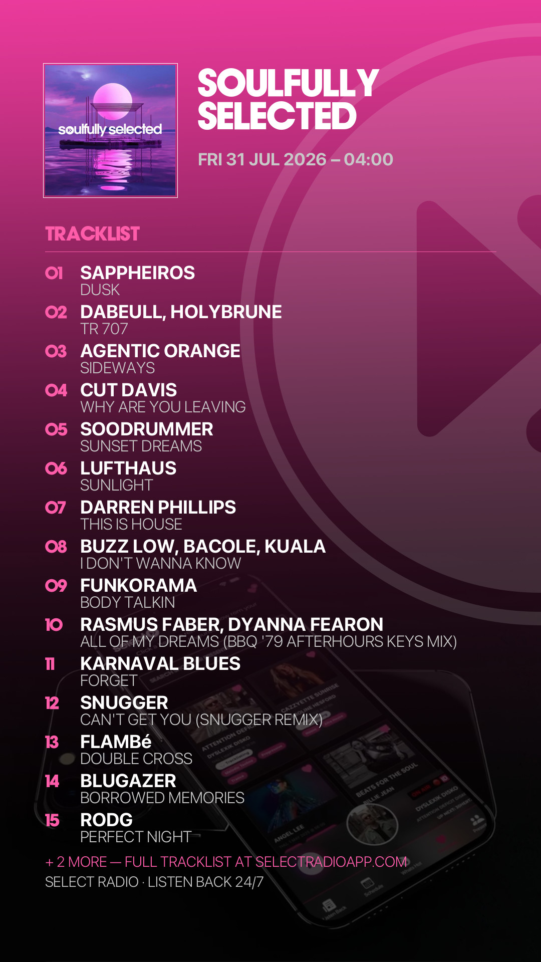 Tracklist Story Preview