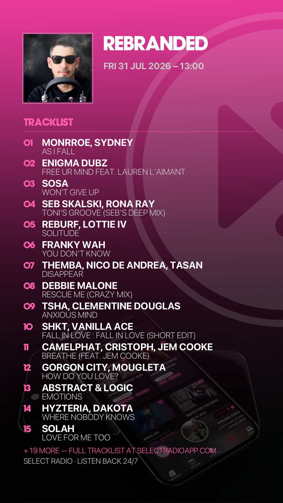 Tracklist Story Preview