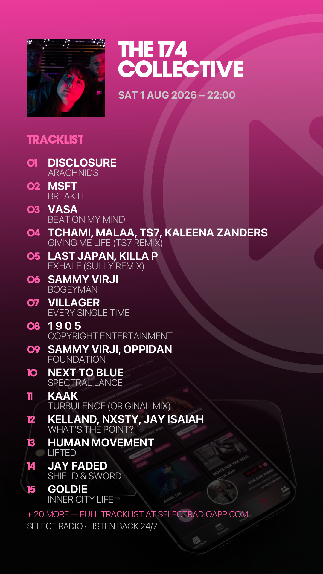 Tracklist Story Preview