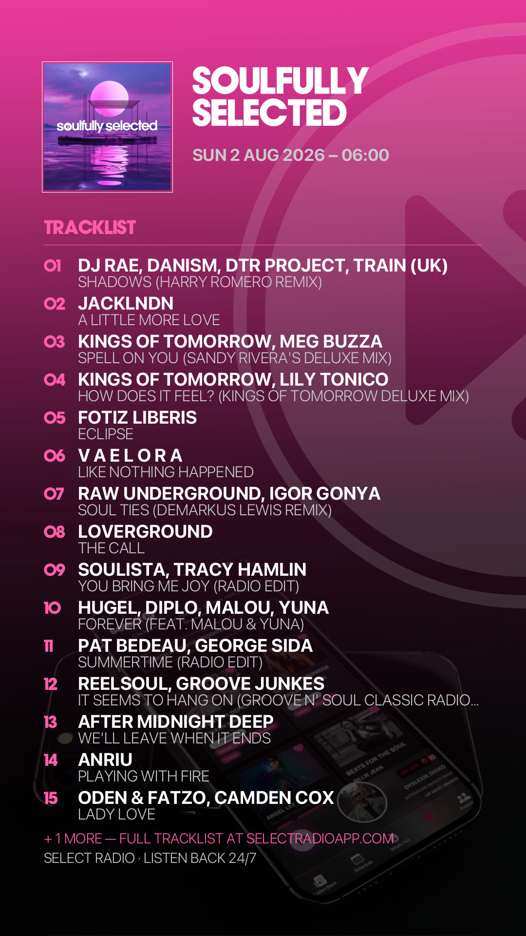 Tracklist Story Preview