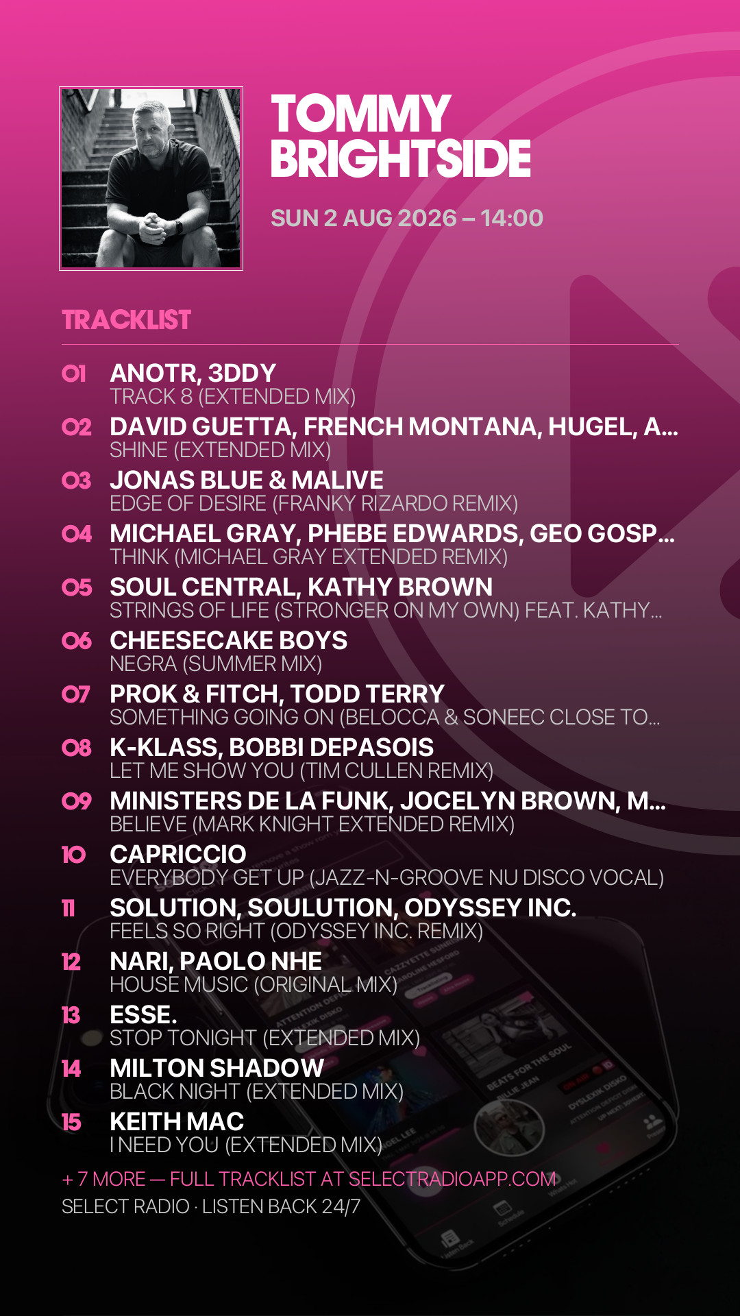 Tracklist Story Preview