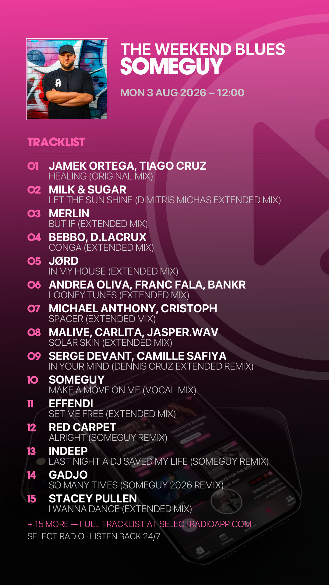 Tracklist Story Preview