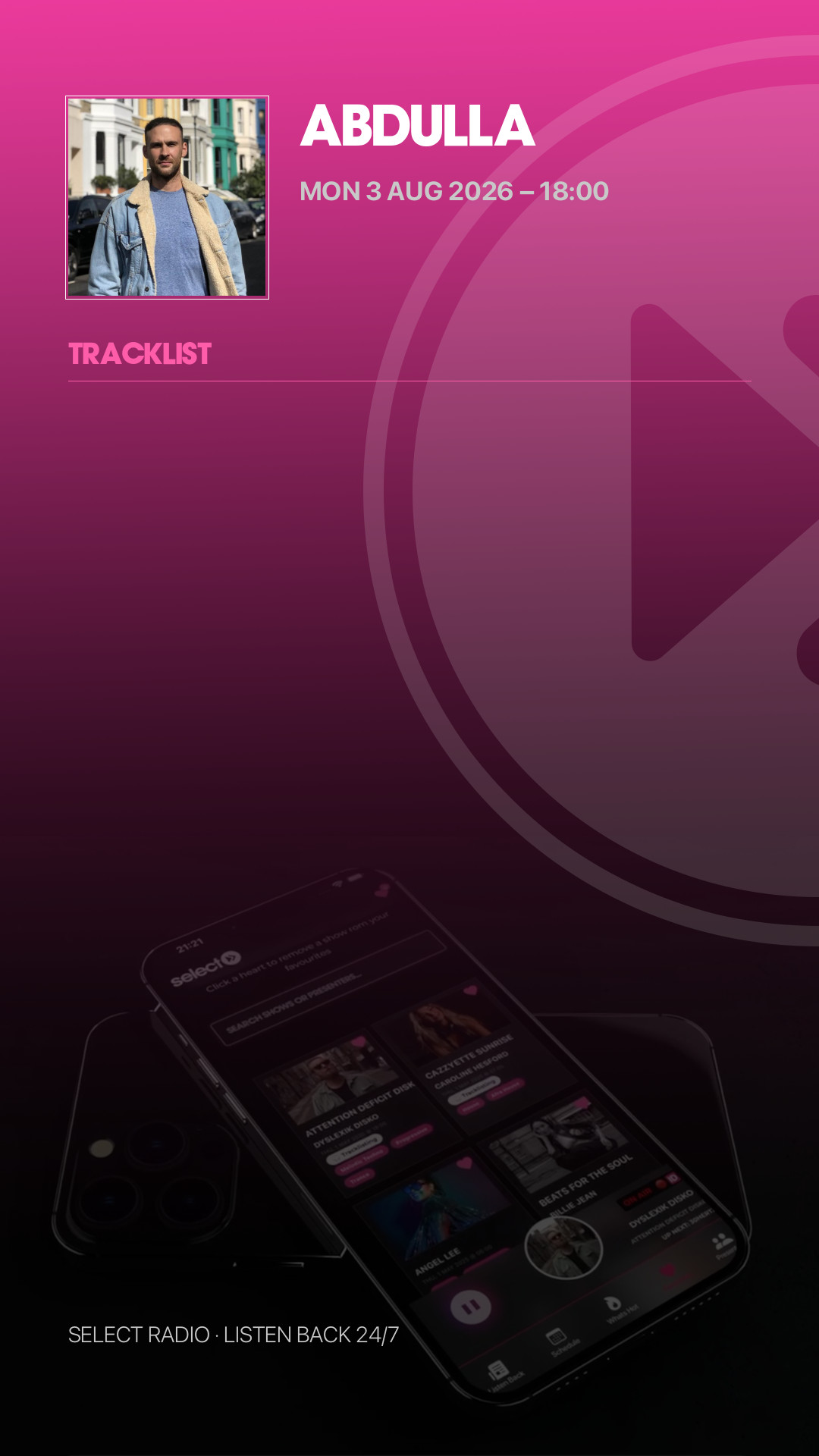 Tracklist Story Preview