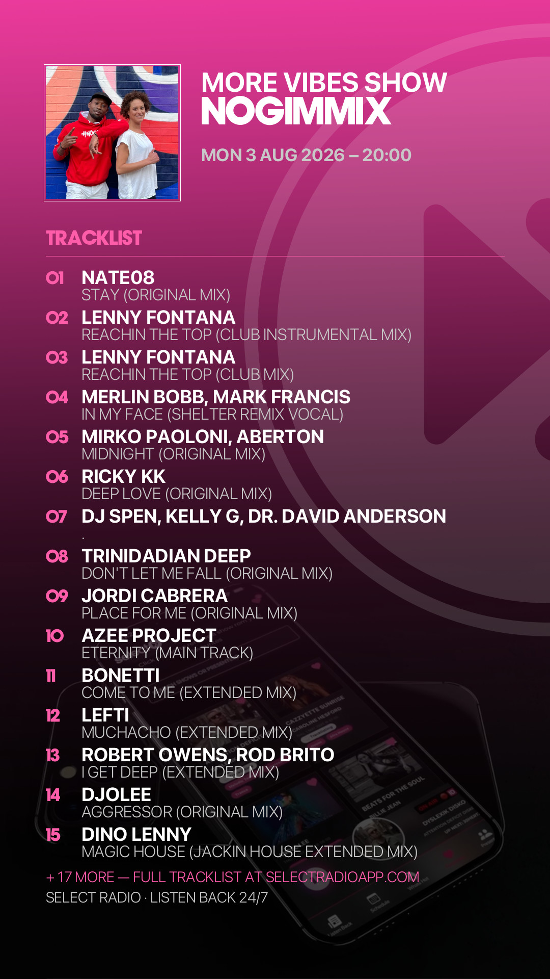 Tracklist Story Preview