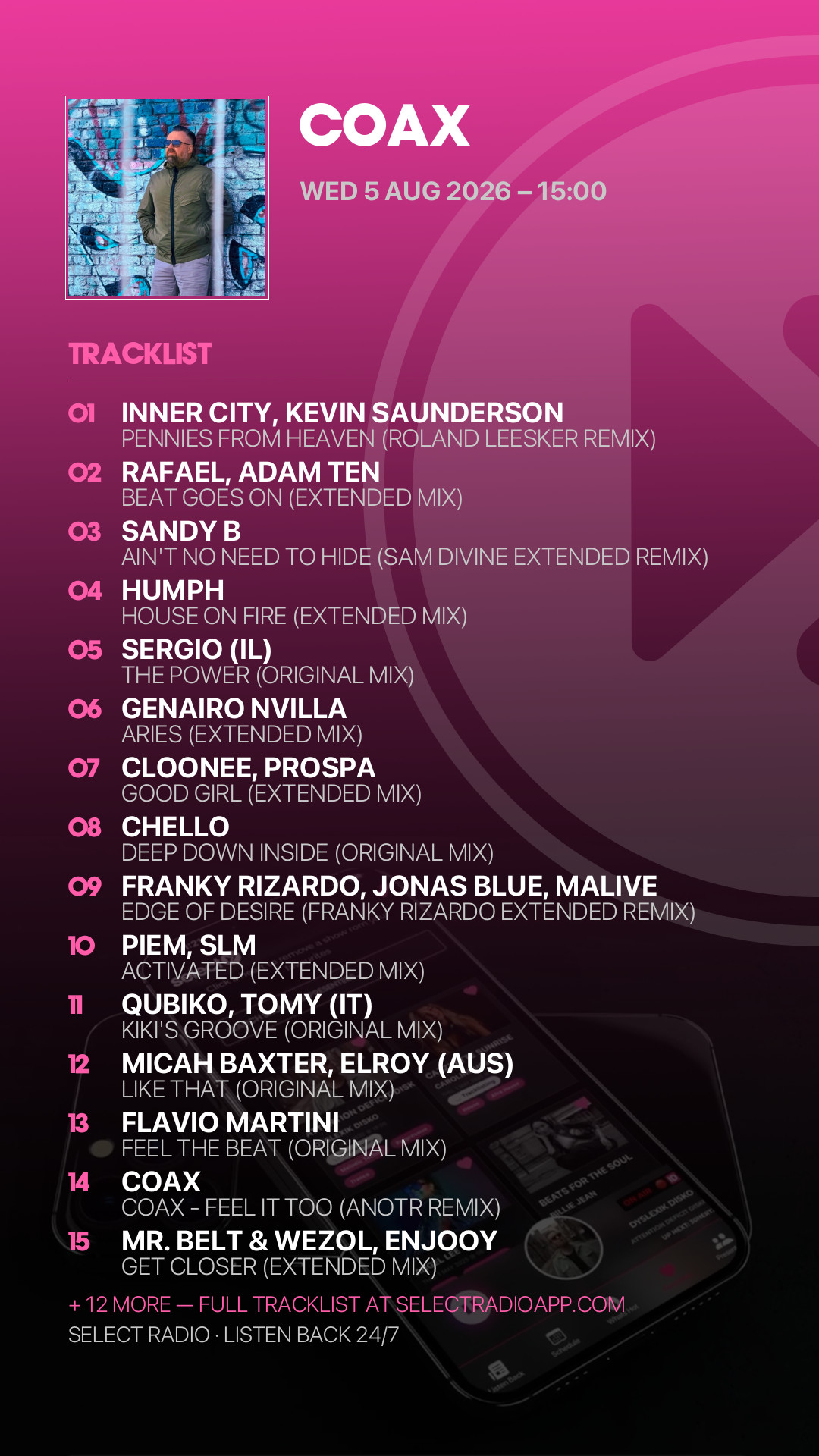 Tracklist Story Preview