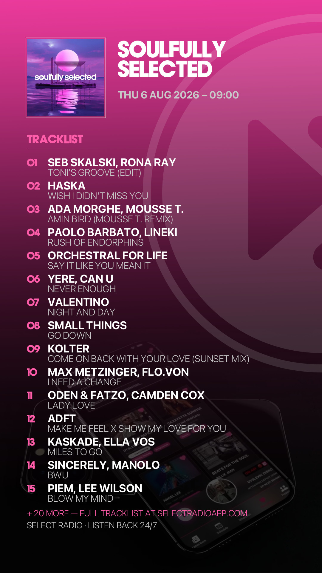 Tracklist Story Preview