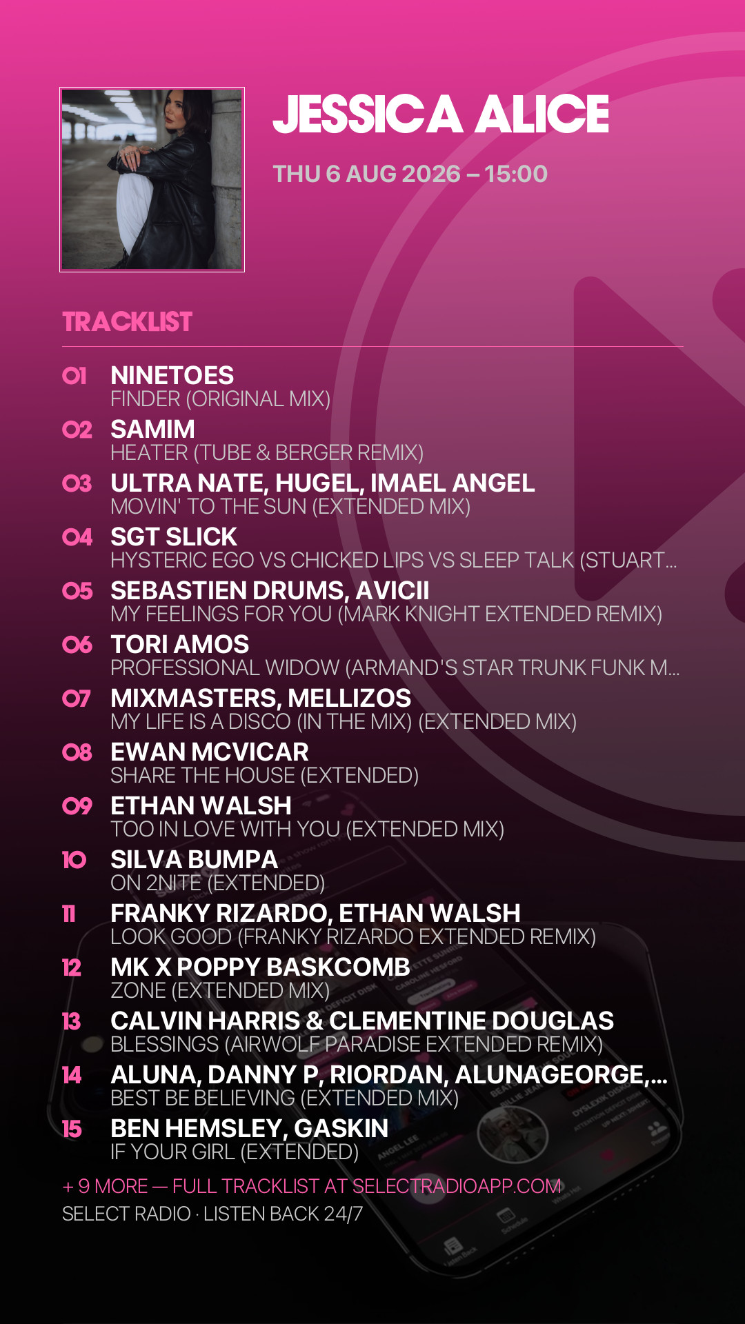 Tracklist Story Preview