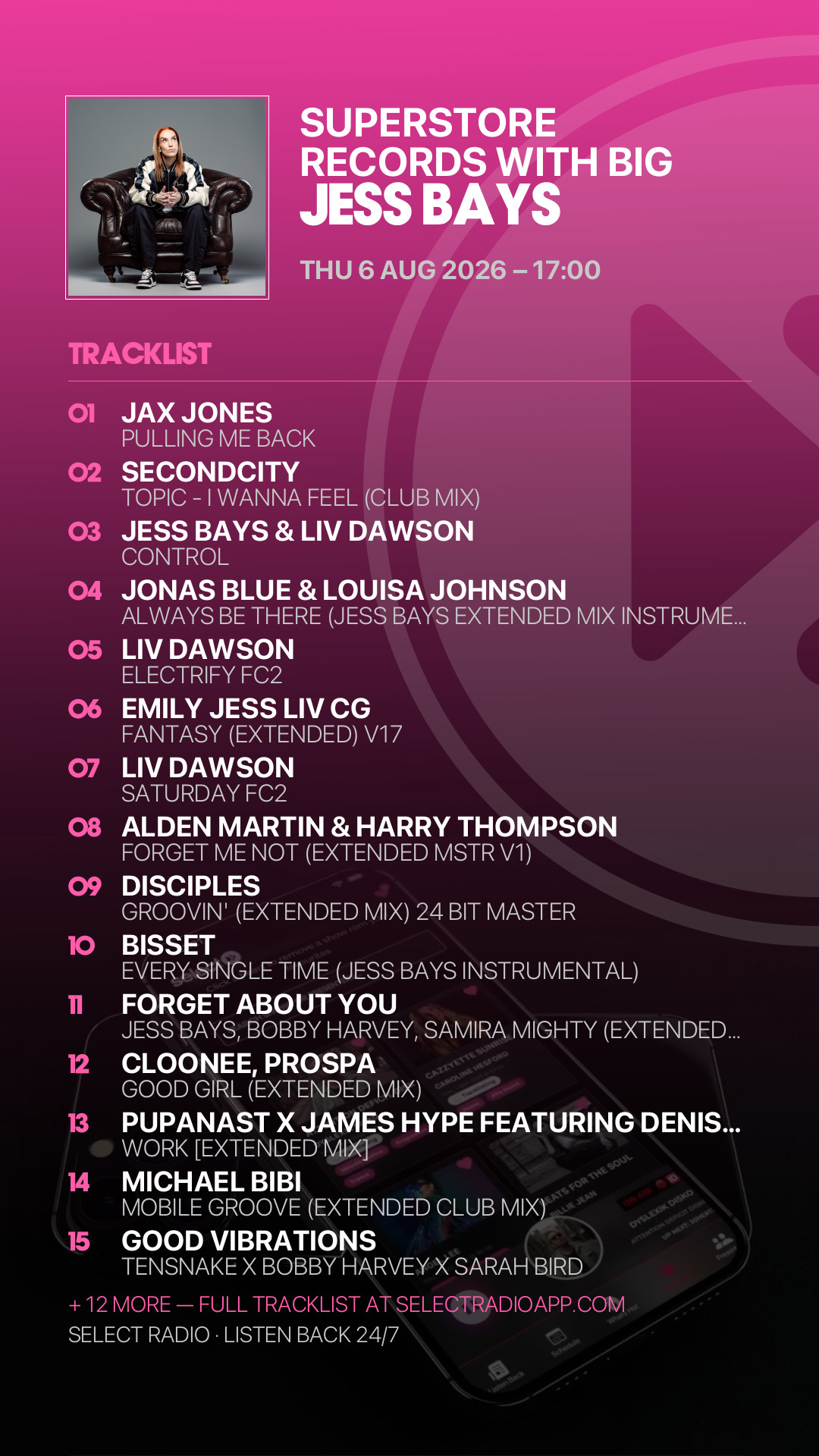 Tracklist Story Preview