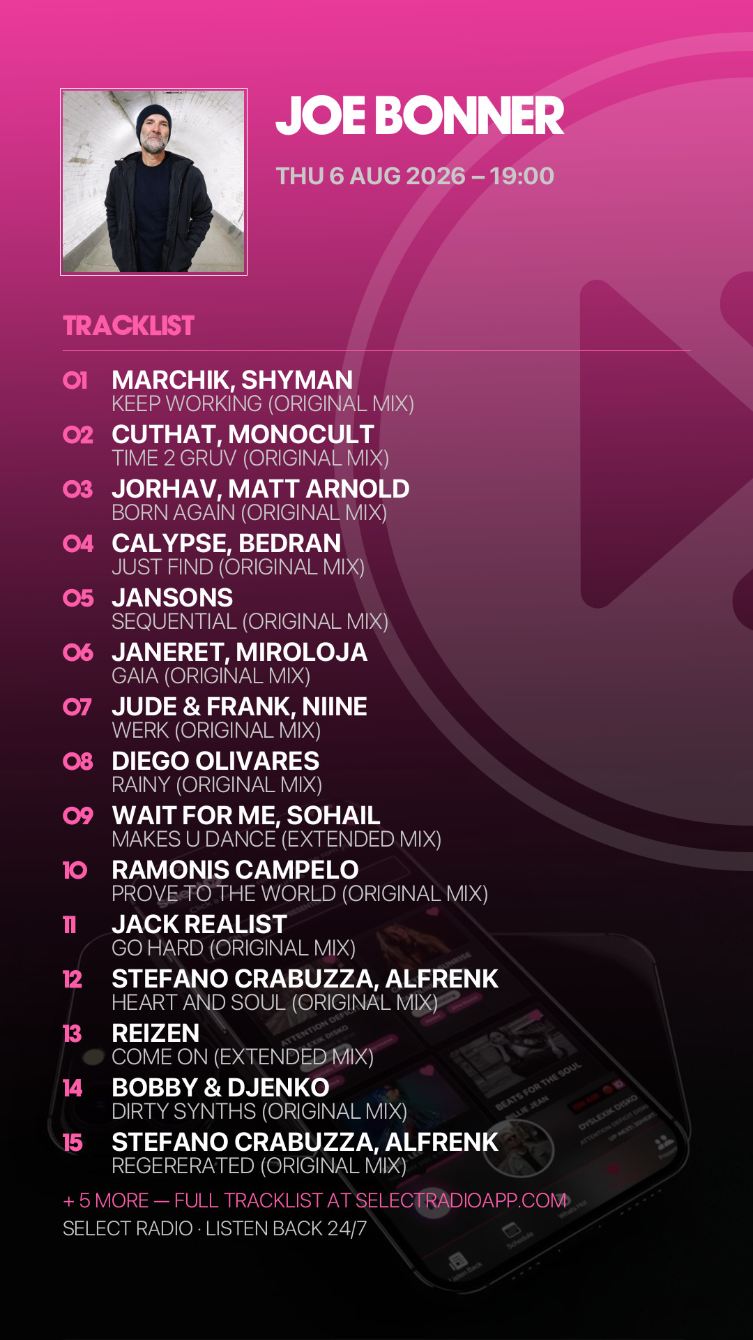 Tracklist Story Preview
