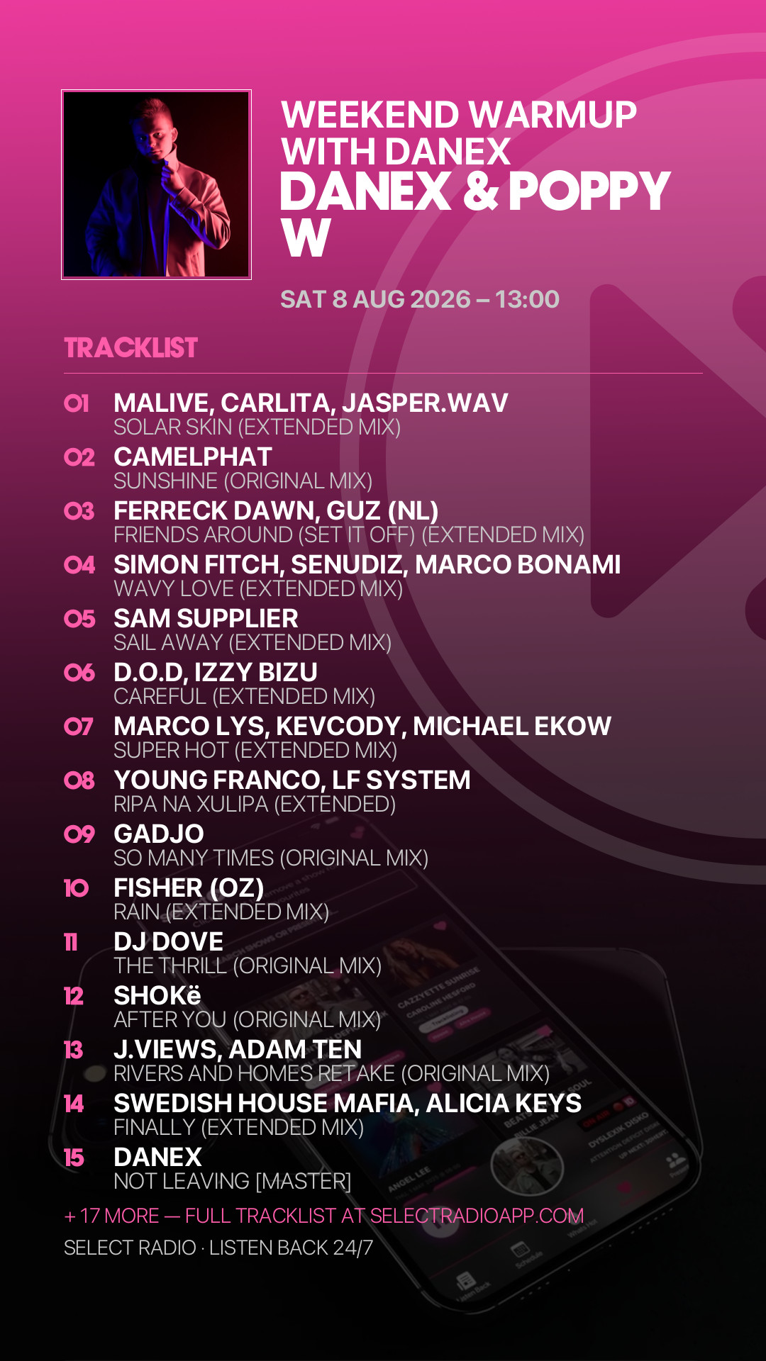 Tracklist Story Preview