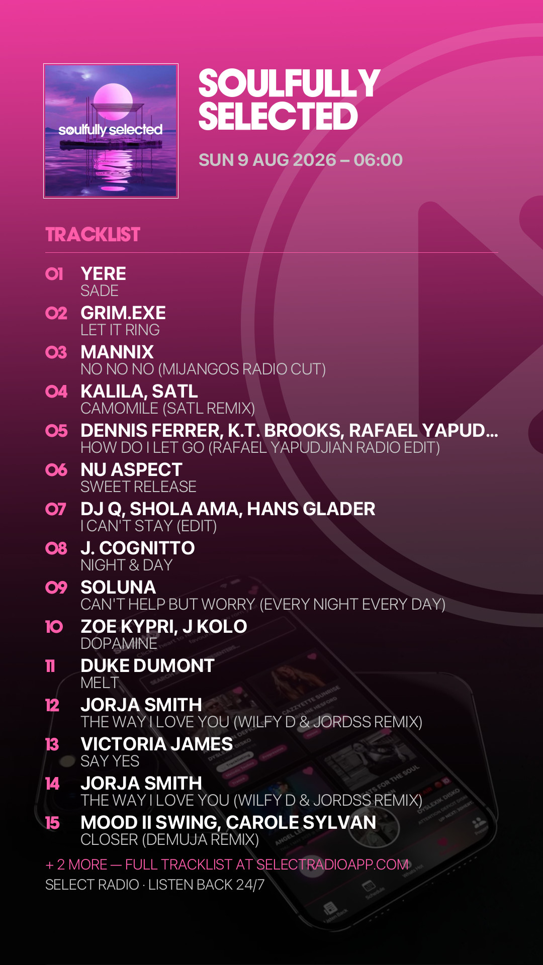 Tracklist Story Preview
