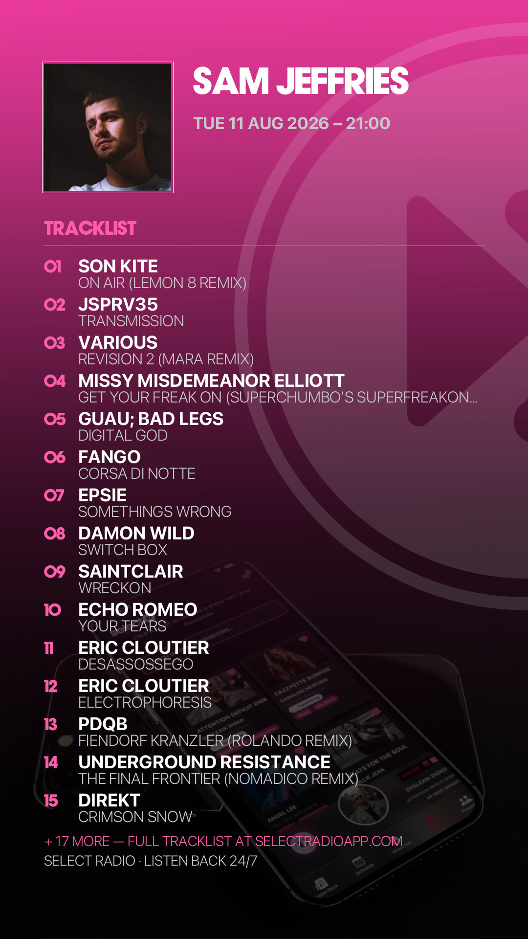 Tracklist Story Preview