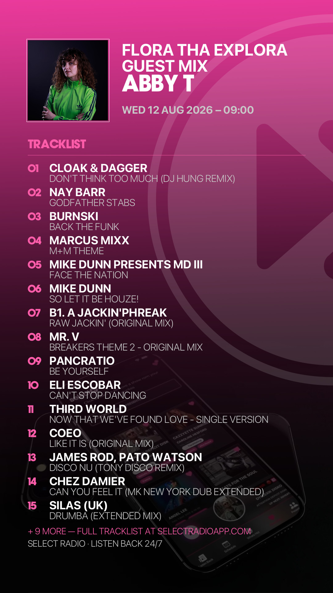 Tracklist Story Preview